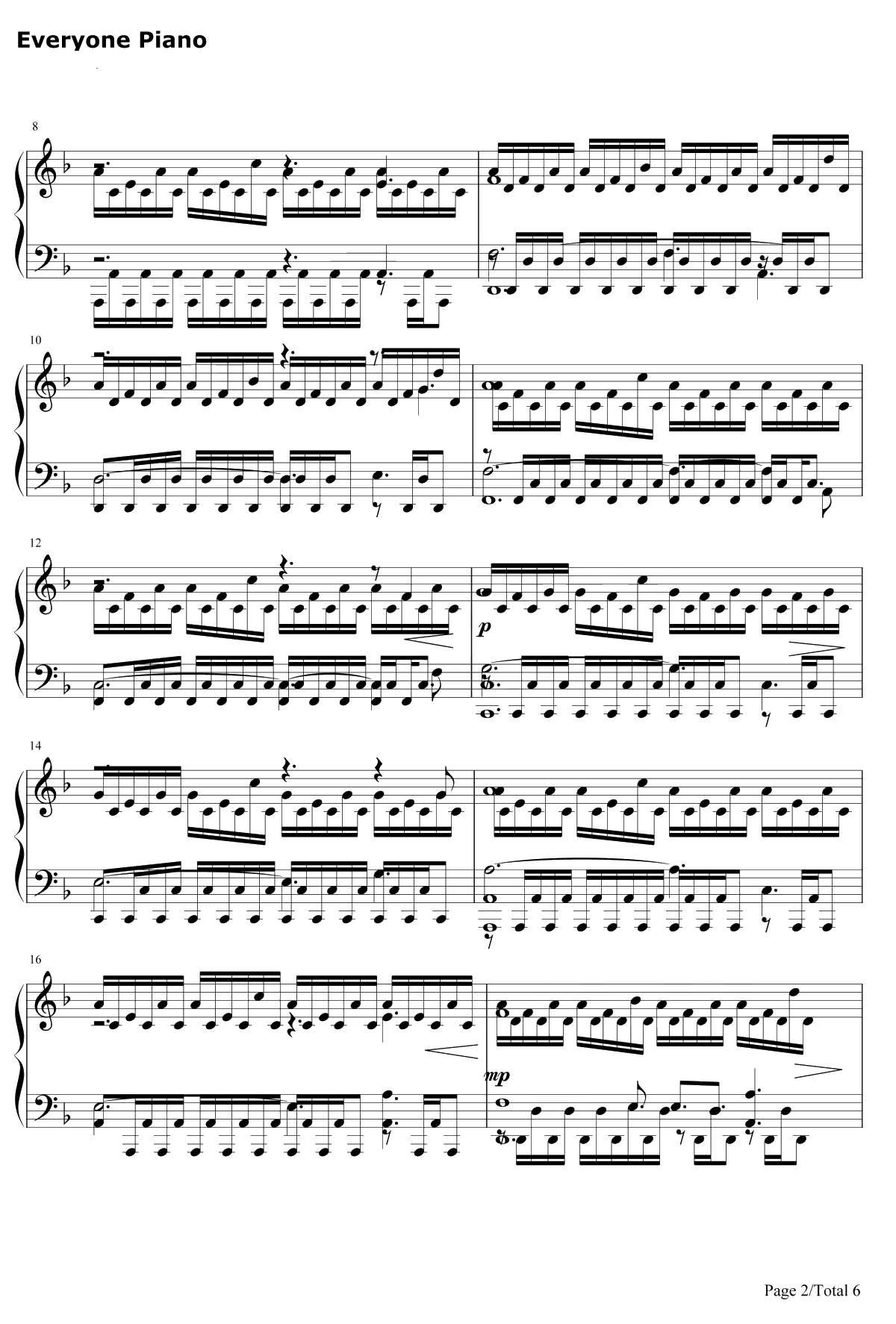 Chevaliers De Sangreal钢琴谱-Hans Zimmer-达芬奇密码OST2