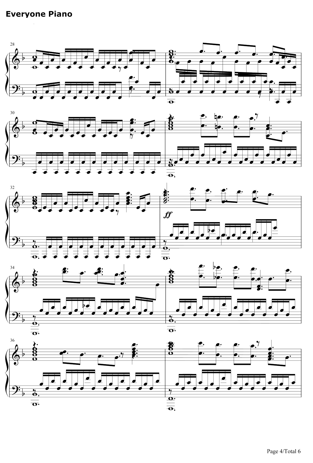 Chevaliers De Sangreal钢琴谱-Hans Zimmer-达芬奇密码OST4