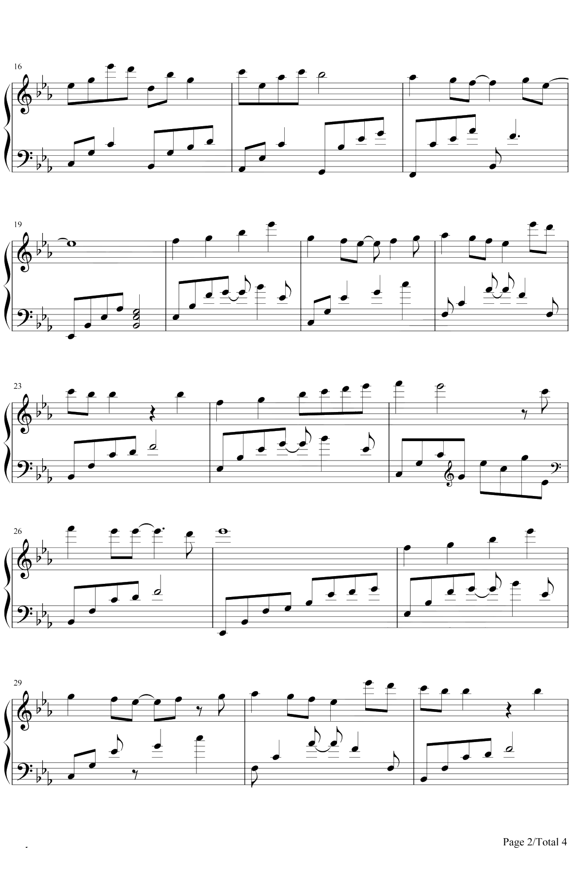 The World Is Asleep钢琴谱-IsotlanD-完美版2