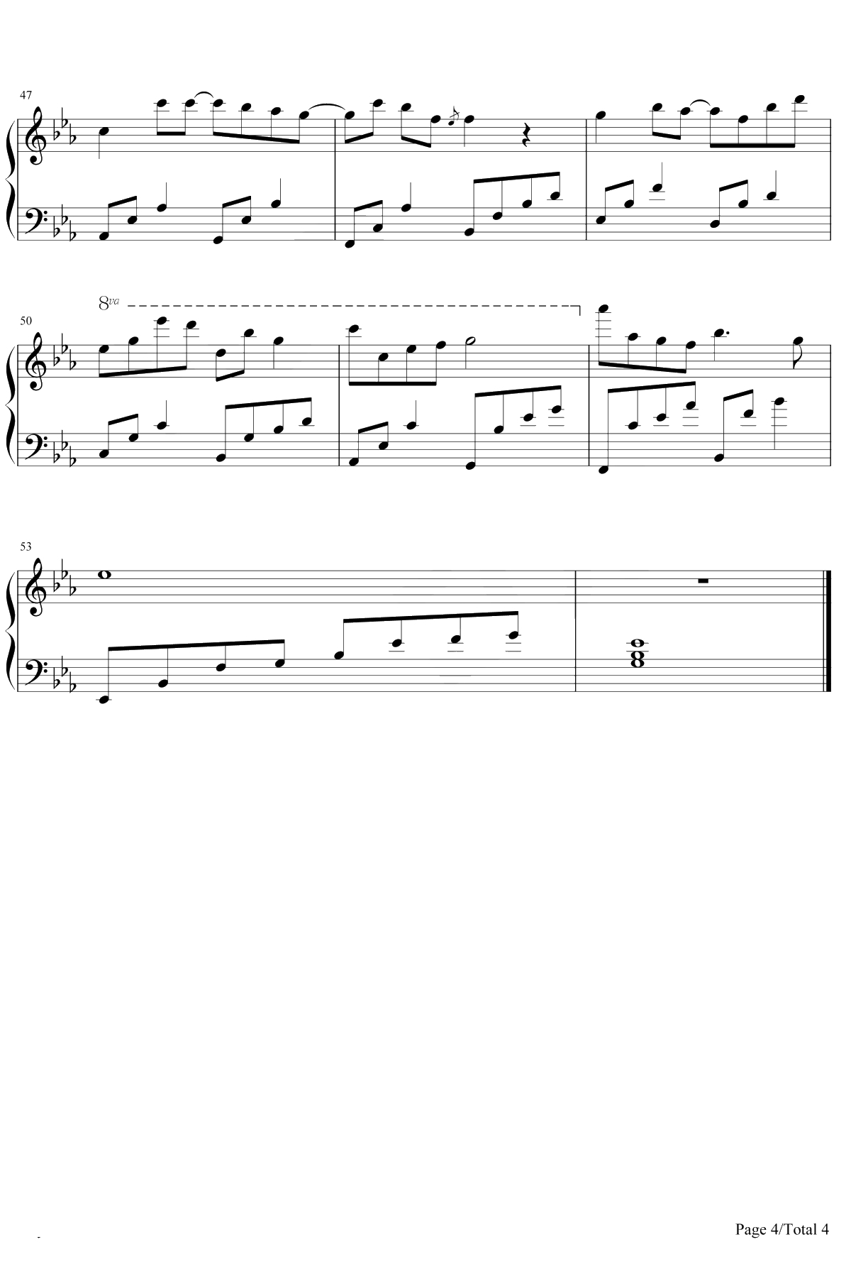 The World Is Asleep钢琴谱-IsotlanD-完美版4