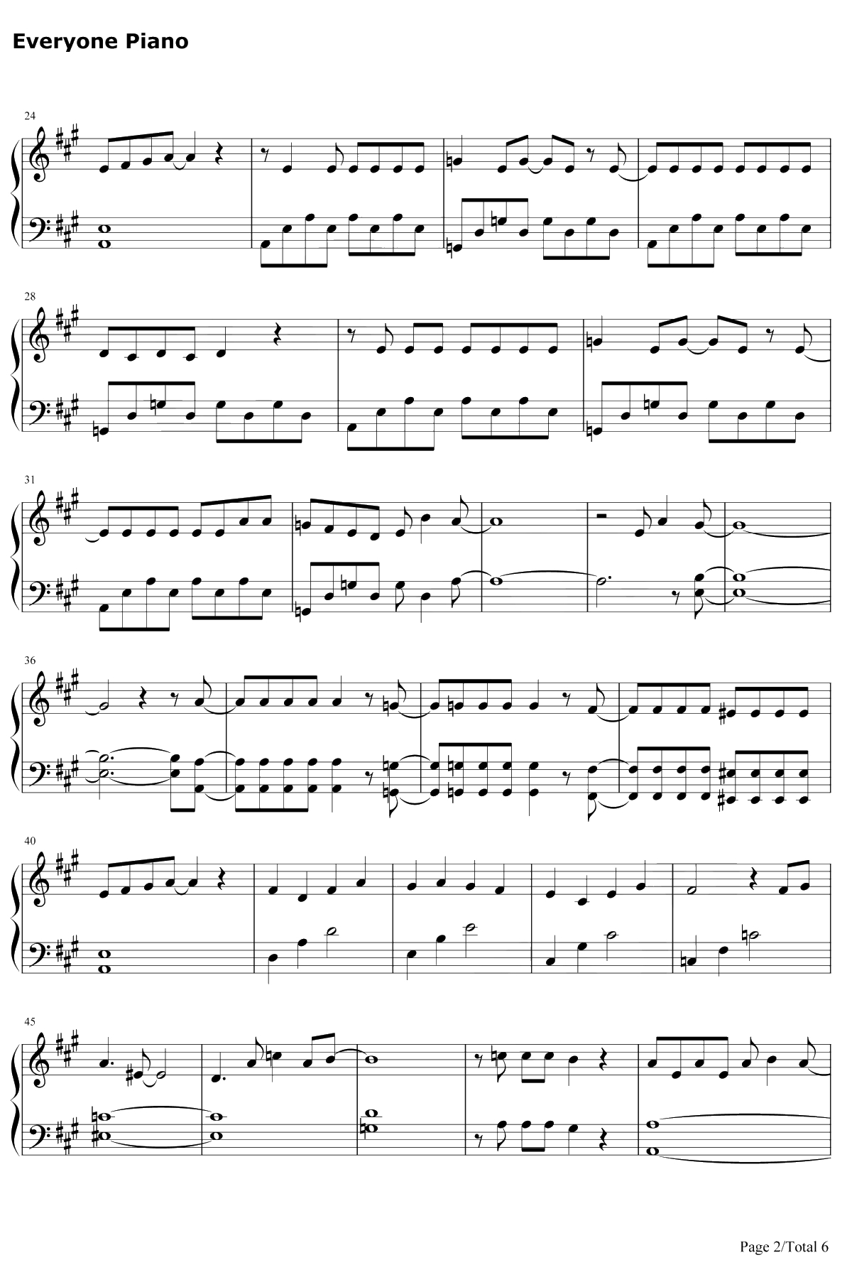 ミッション健・康・第・イチ钢琴谱-花澤香菜前野智昭小野大輔井上喜久子-工作细胞OP2