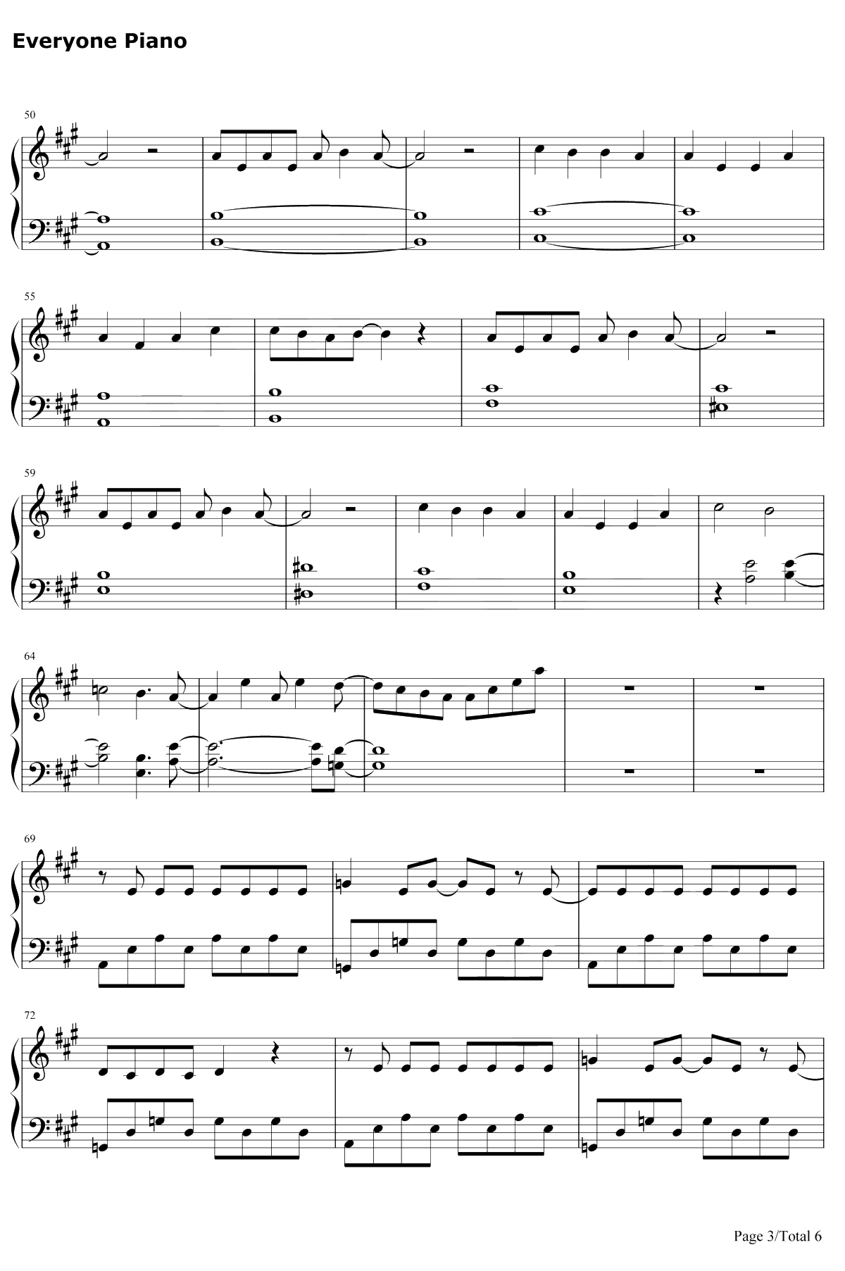 ミッション健・康・第・イチ钢琴谱-花澤香菜前野智昭小野大輔井上喜久子-工作细胞OP3