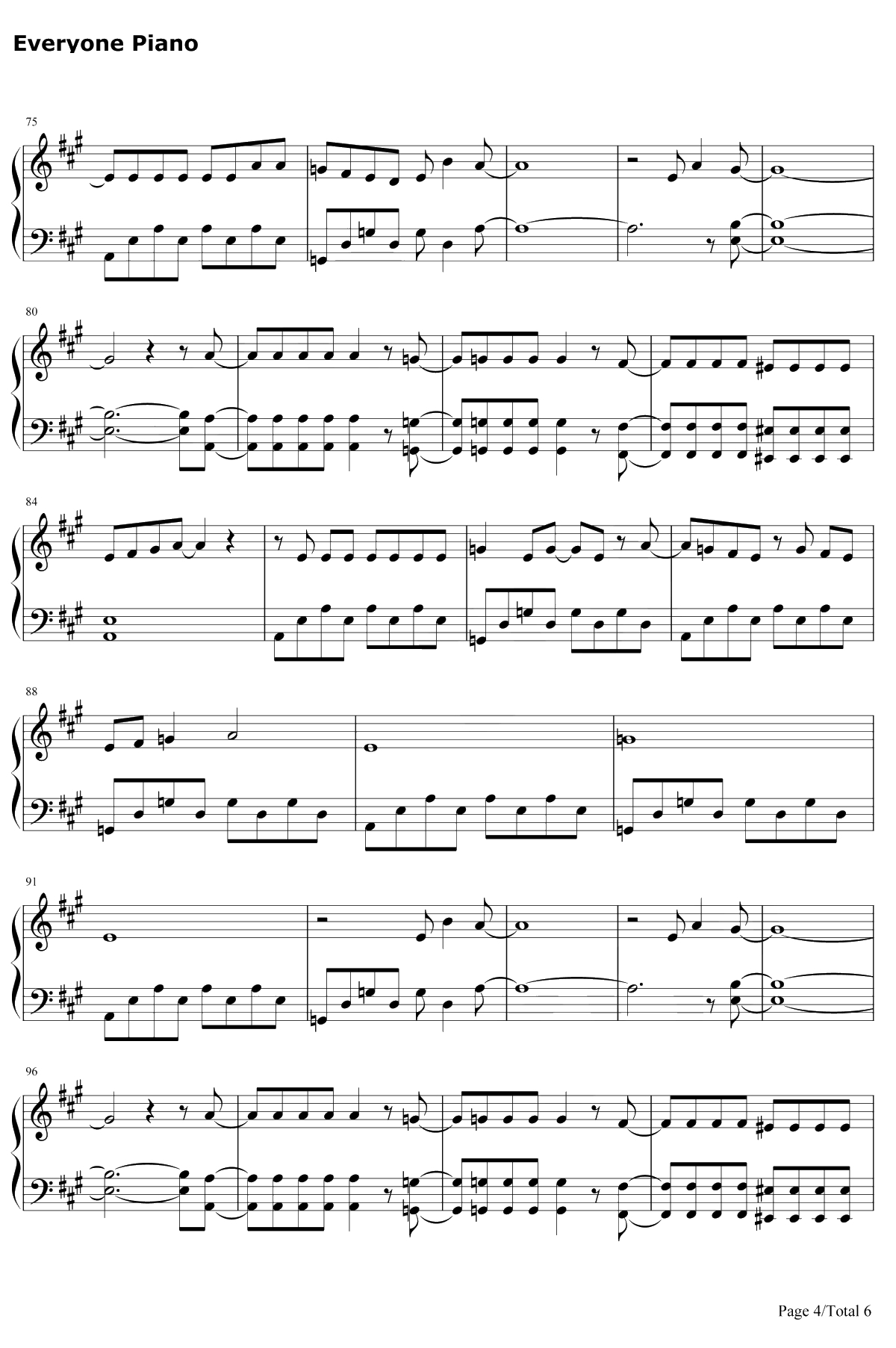 ミッション健・康・第・イチ钢琴谱-花澤香菜前野智昭小野大輔井上喜久子-工作细胞OP4