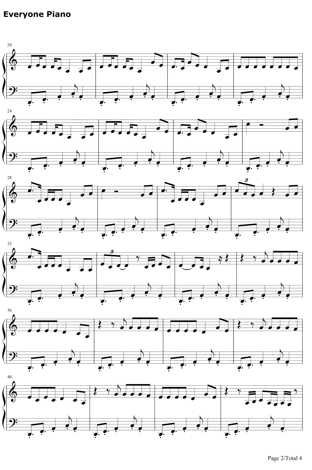 Almost Love钢琴谱-SabrinaCarpenter2