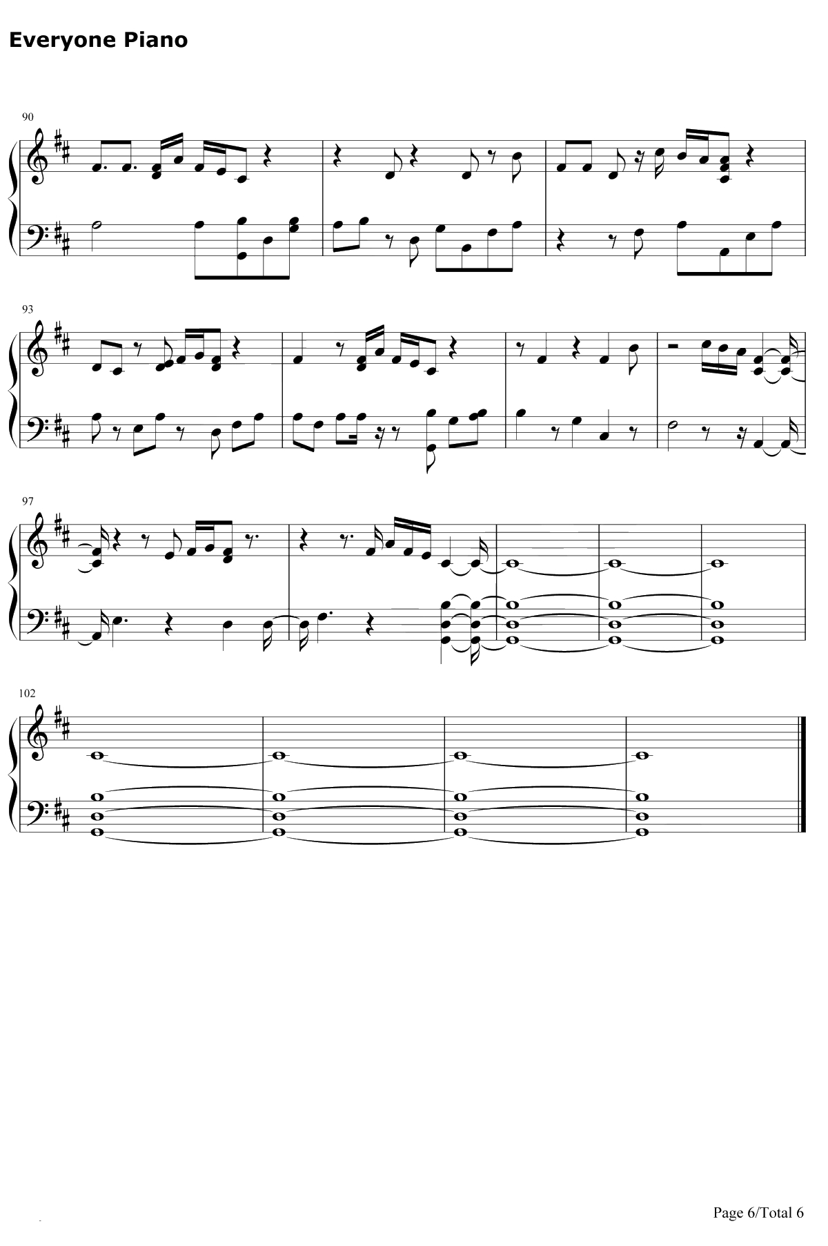 Solo钢琴谱-CleanBandit6