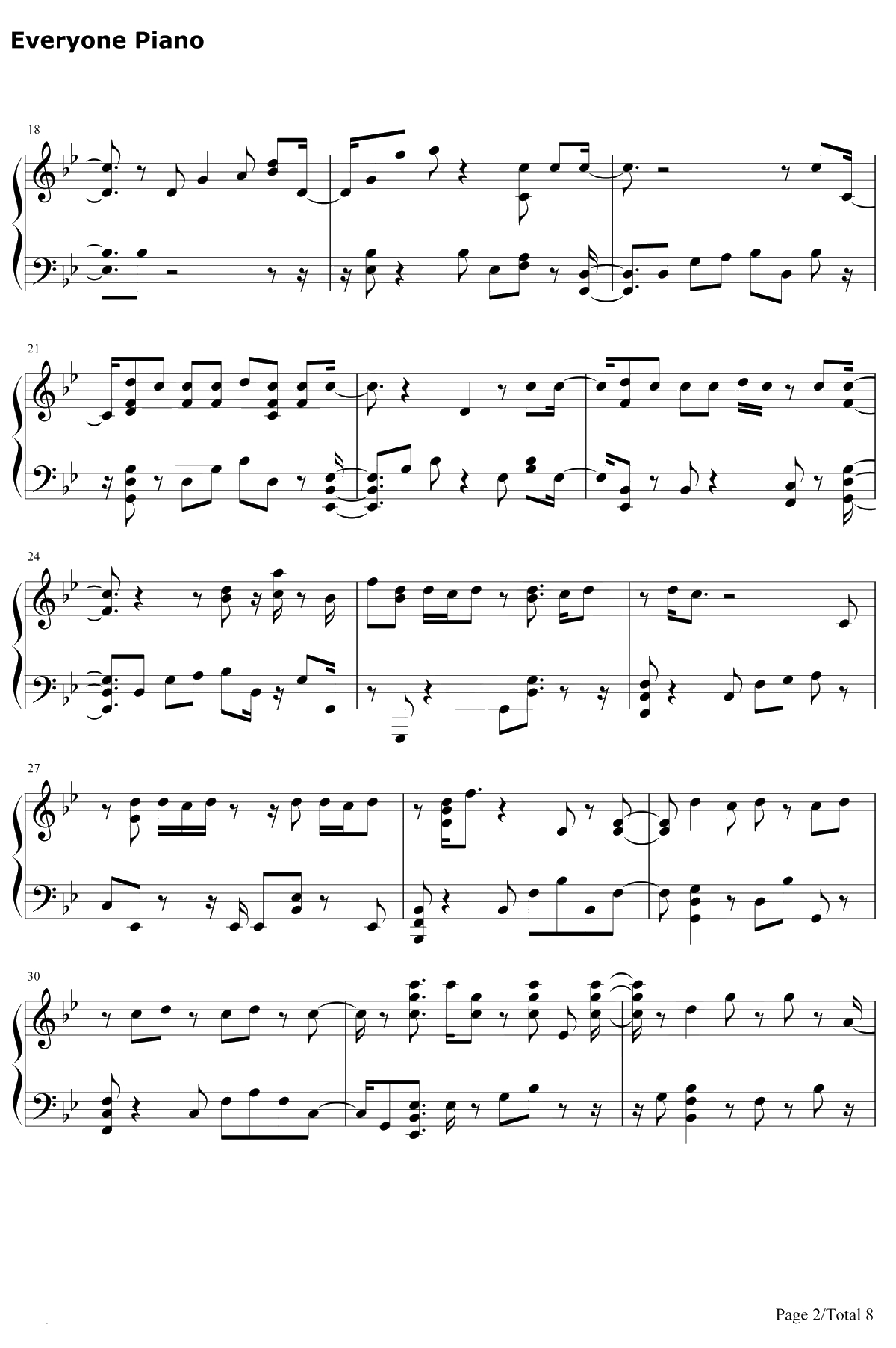 Where You At钢琴谱-NU'EST2