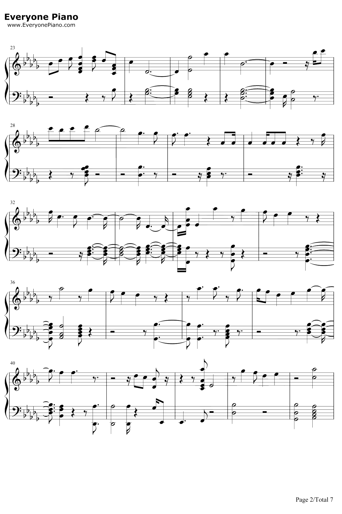 Boy钢琴谱-CharliePuth2