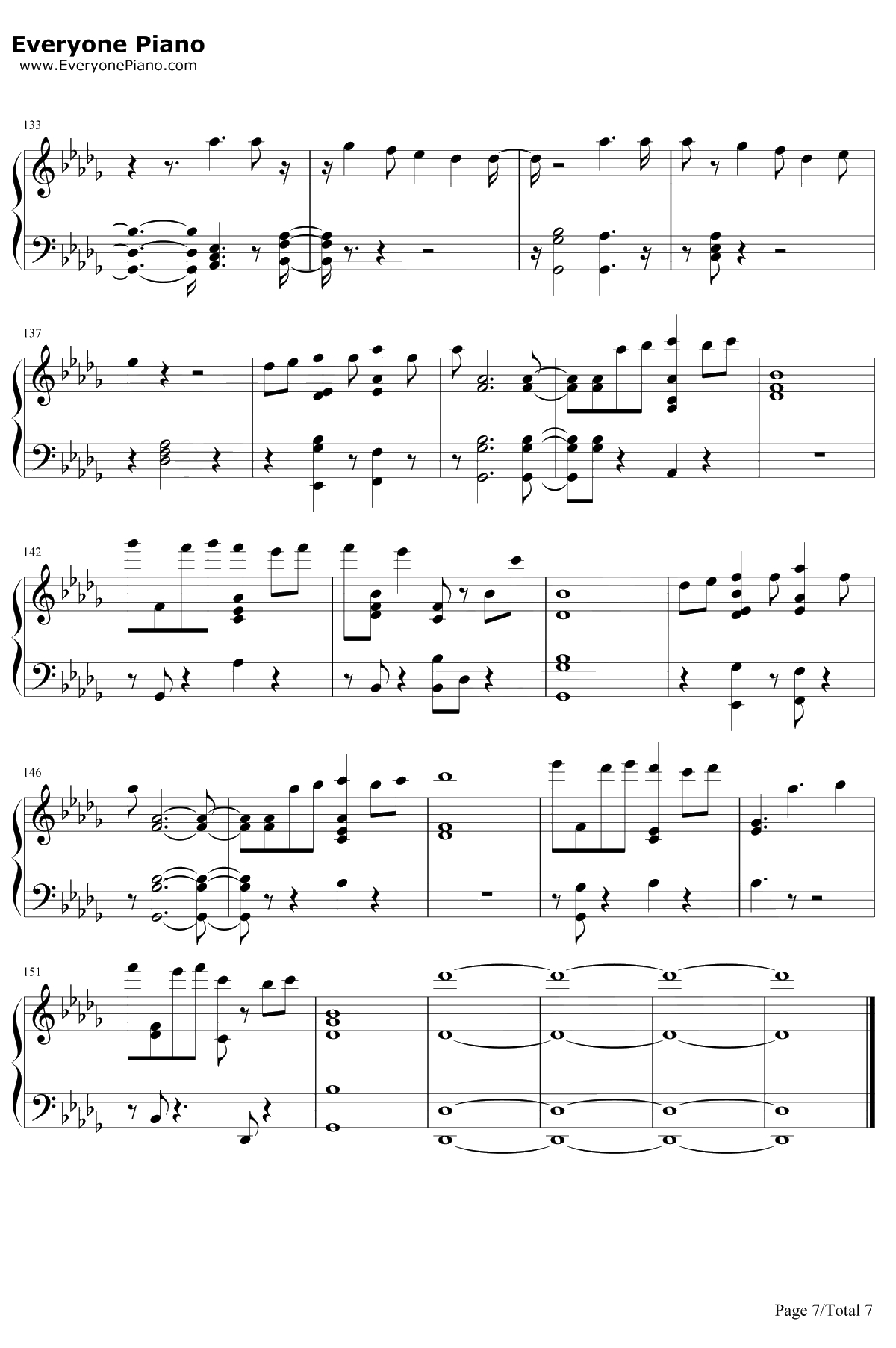 Boy钢琴谱-CharliePuth7