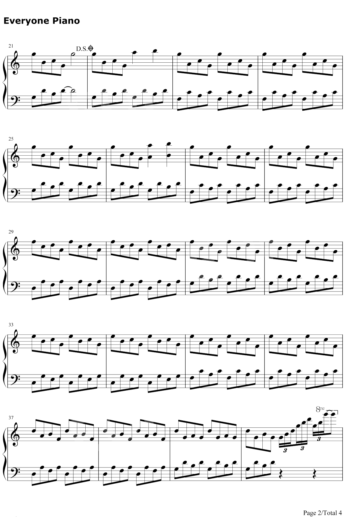 Felicity钢琴谱-Isaac Shepard2