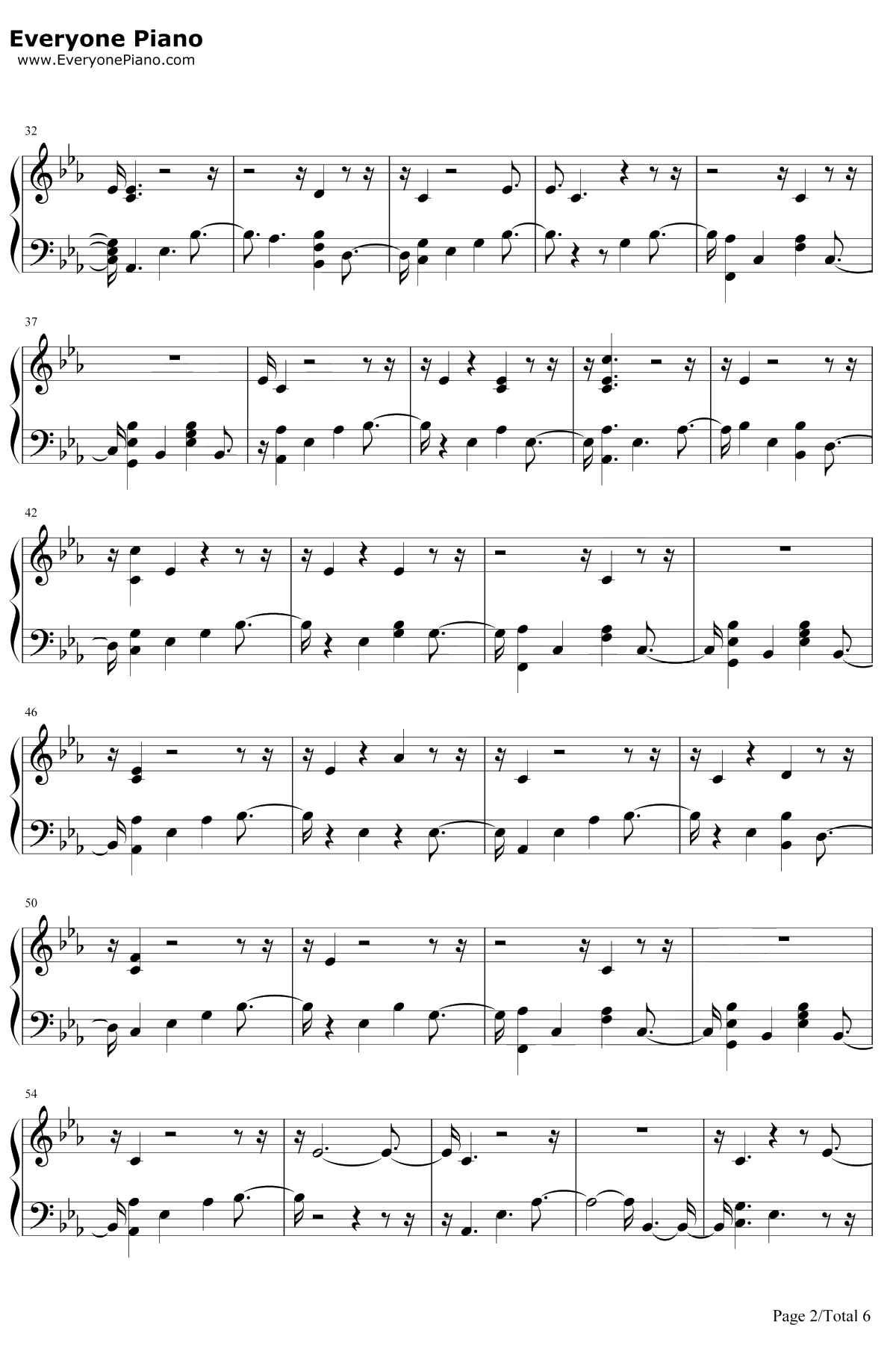 We Could Go Back钢琴谱-Jonas Blue2