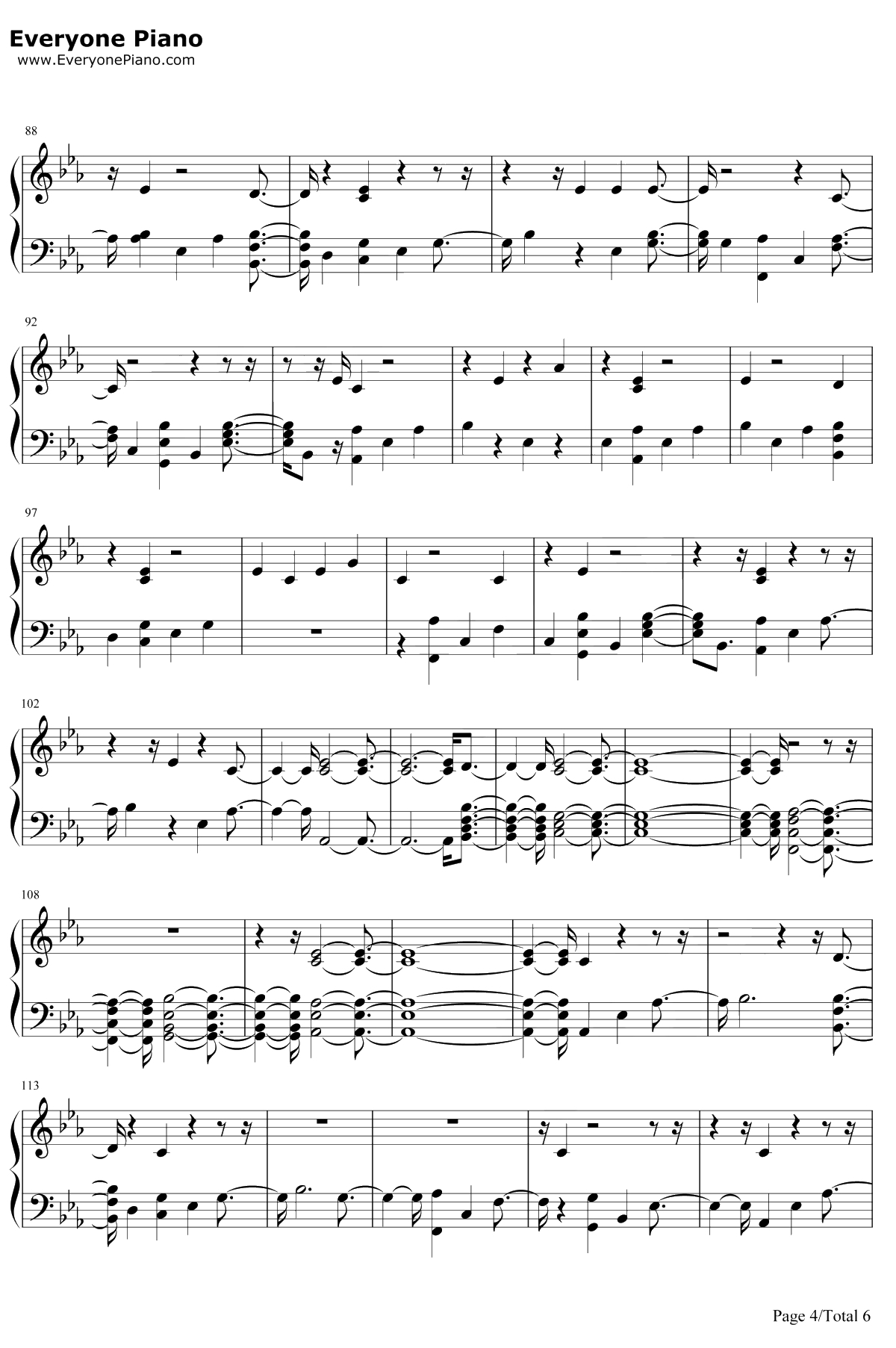 We Could Go Back钢琴谱-Jonas Blue4