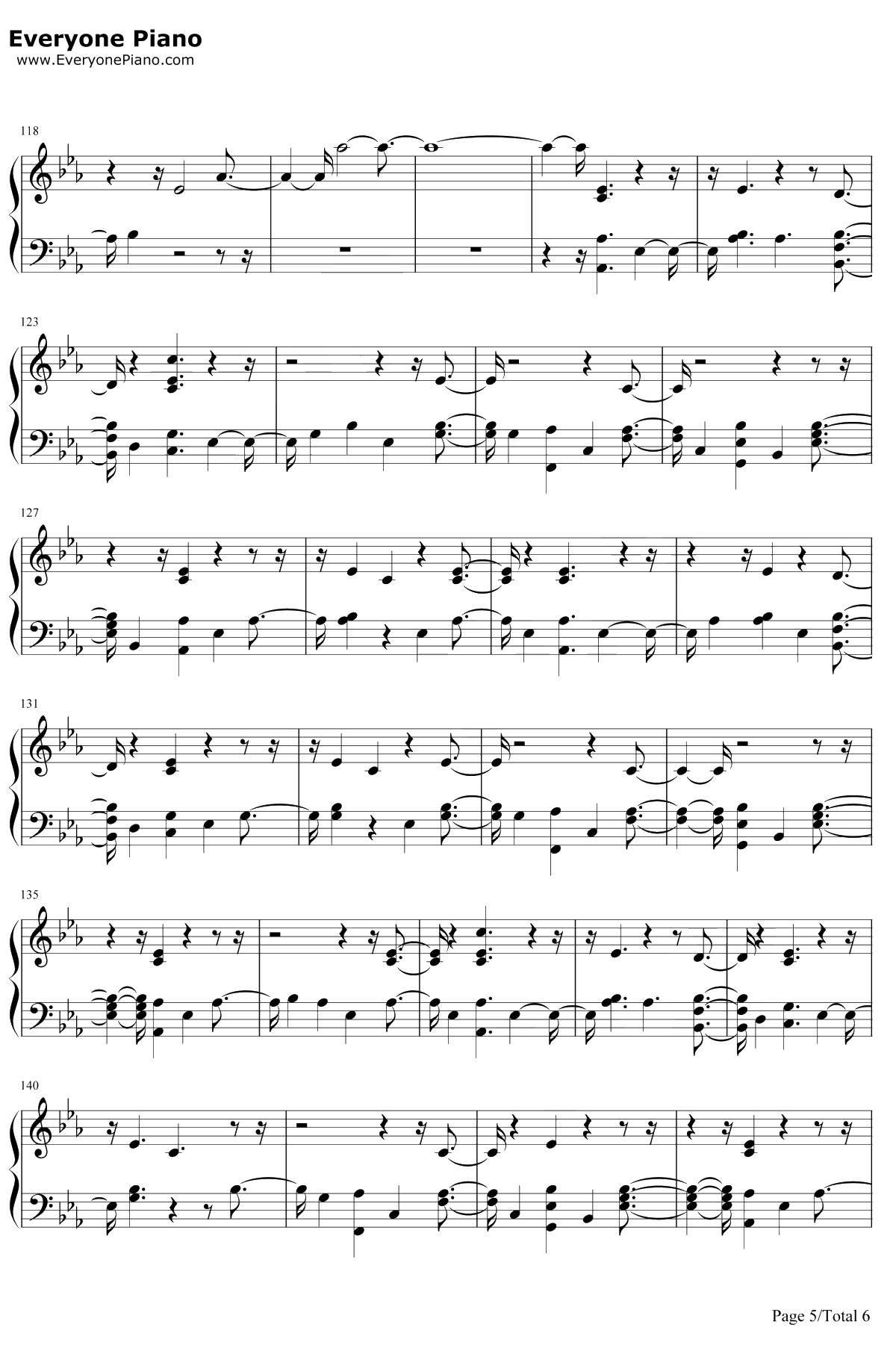 We Could Go Back钢琴谱-Jonas Blue5