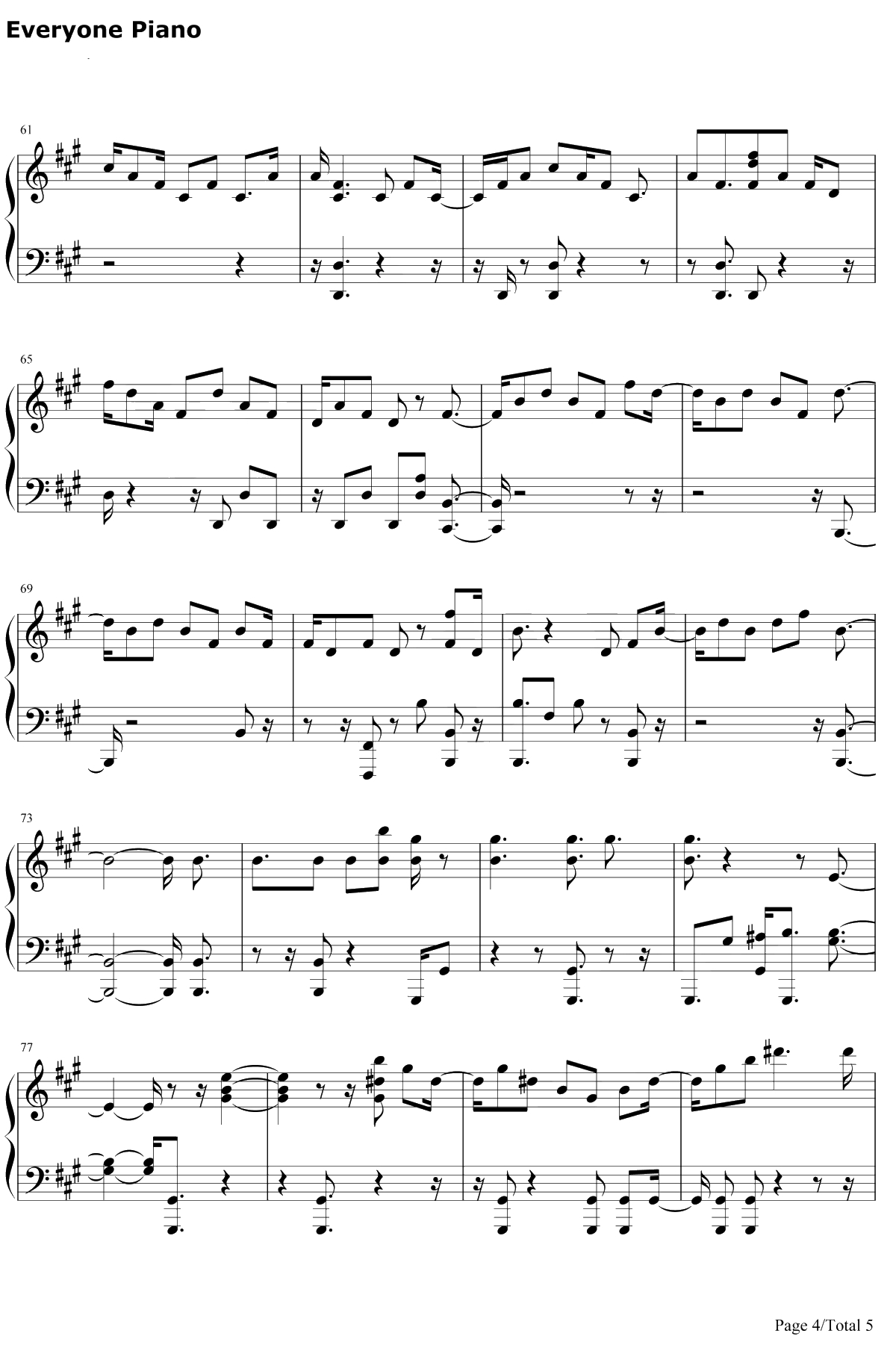 Justice League United钢琴谱-Danny Elfman4