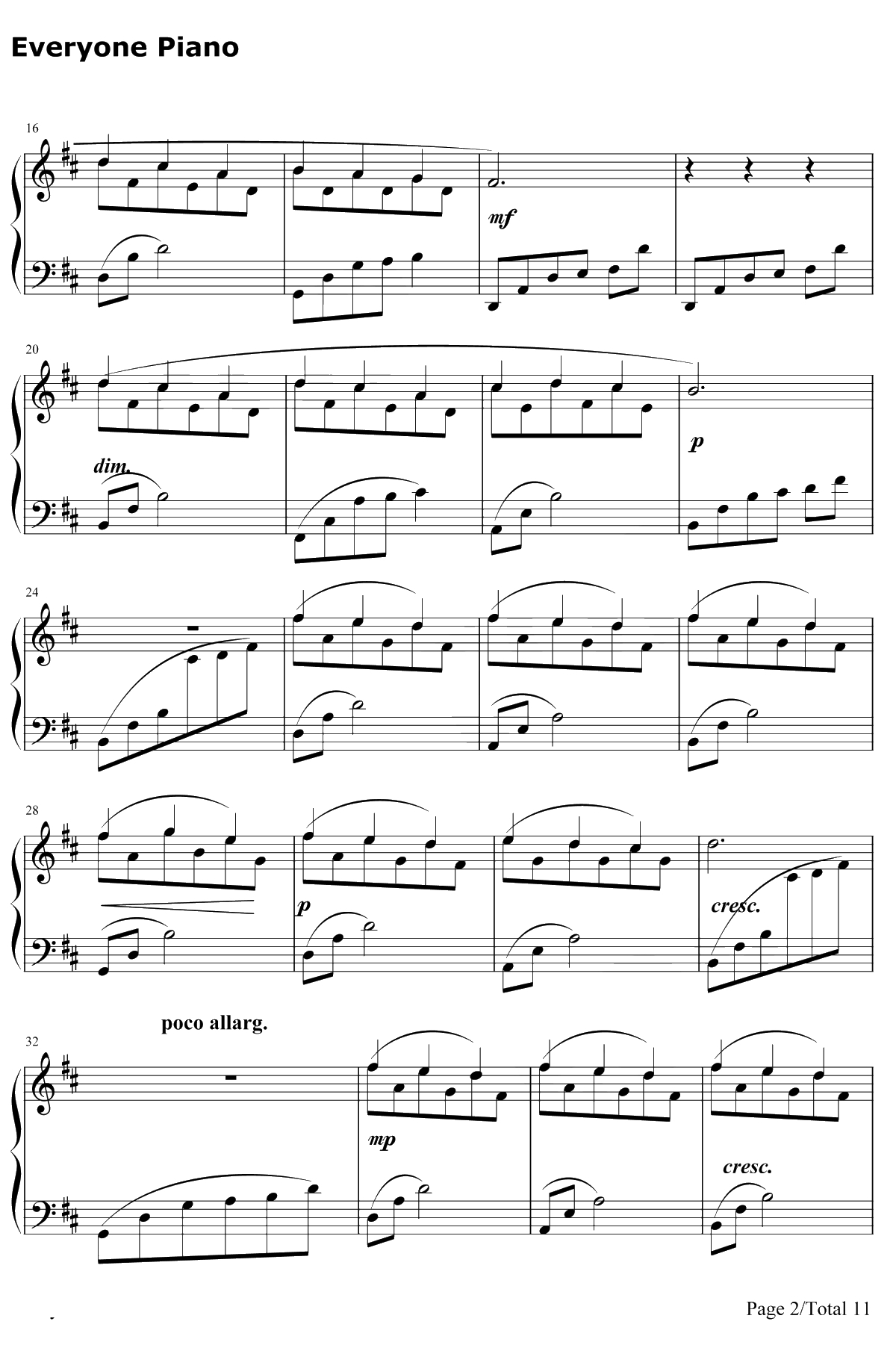 Le Onde钢琴谱-LudovicoEinaudi2