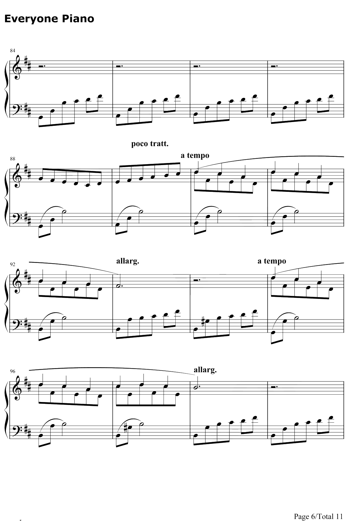 Le Onde钢琴谱-LudovicoEinaudi6