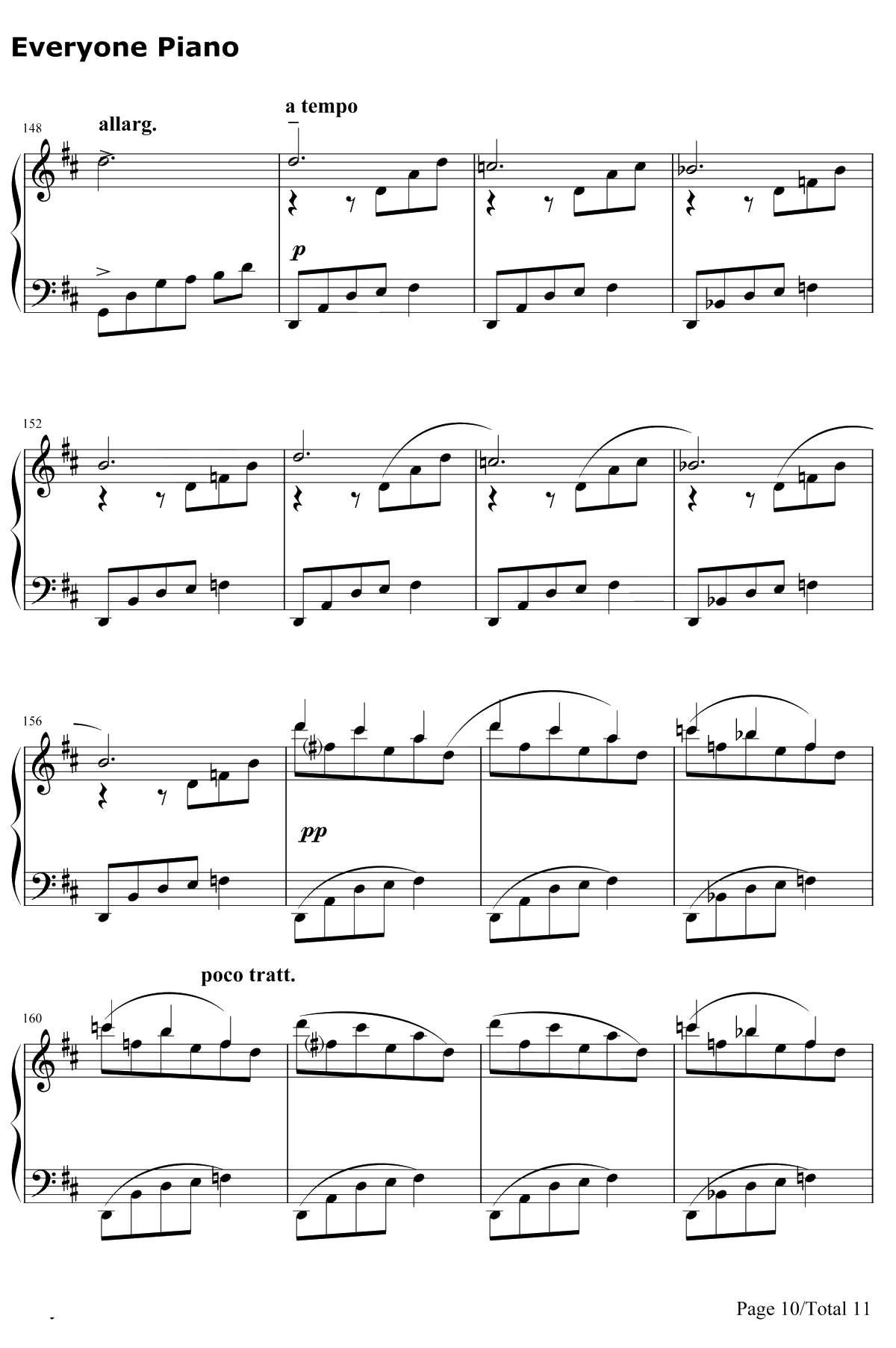 Le Onde钢琴谱-LudovicoEinaudi10