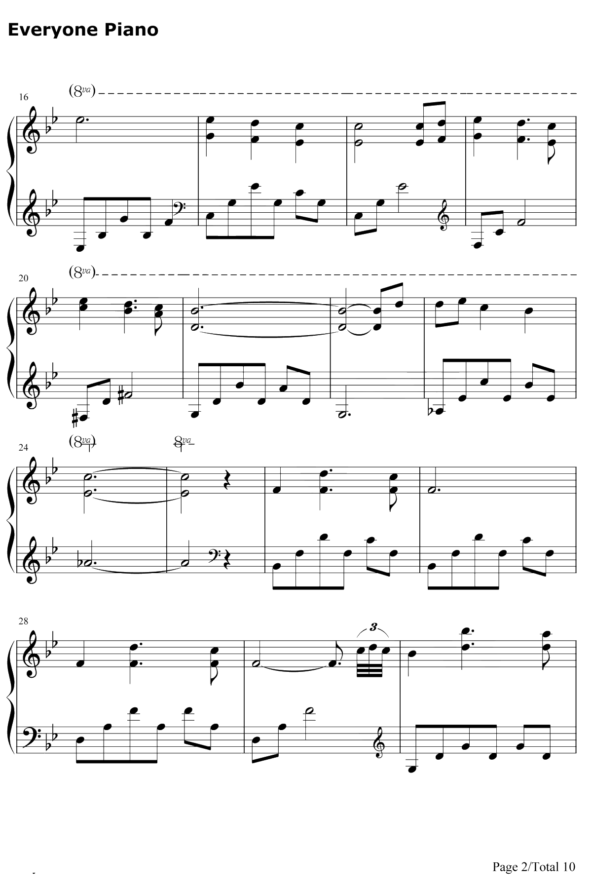 Leaves On The Seine钢琴谱-大卫蓝兹2