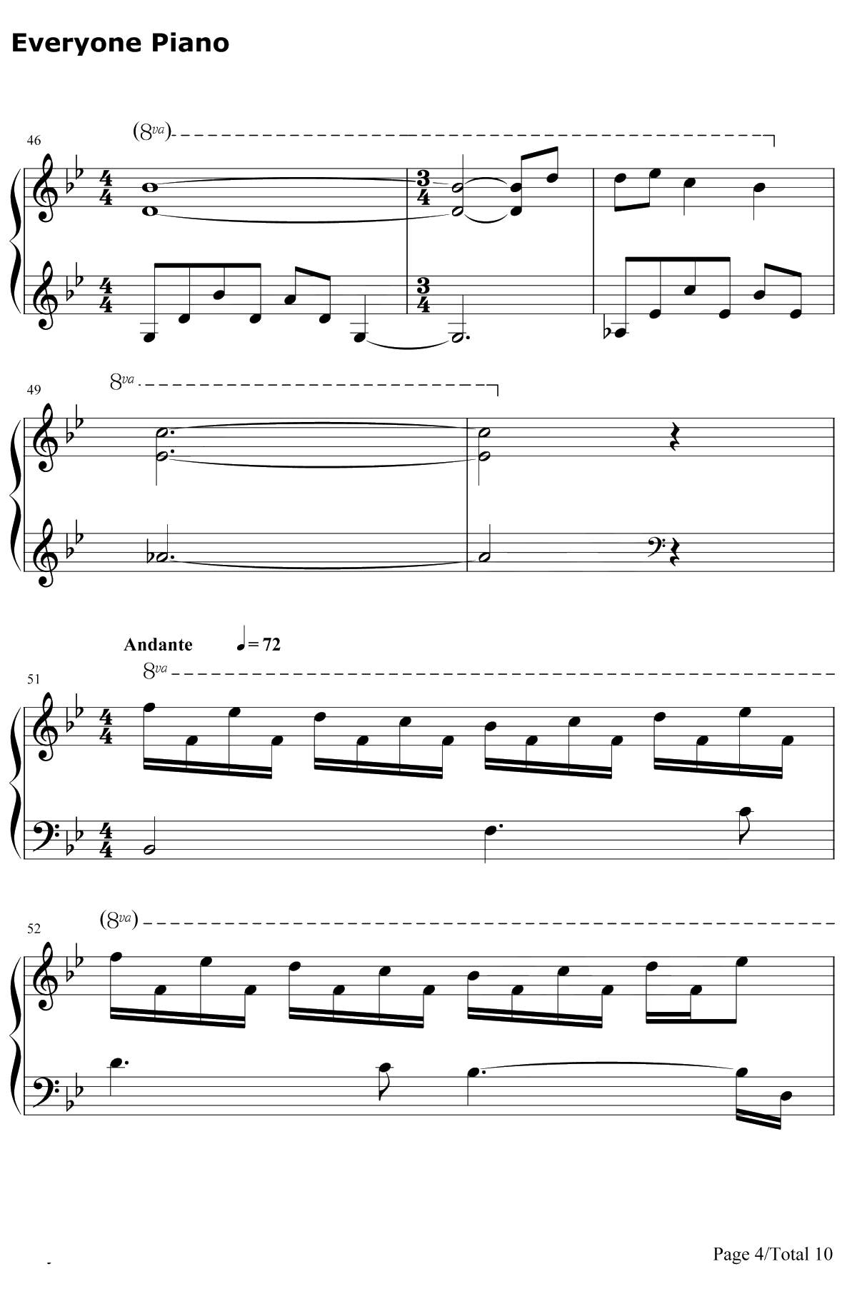 Leaves On The Seine钢琴谱-大卫蓝兹4