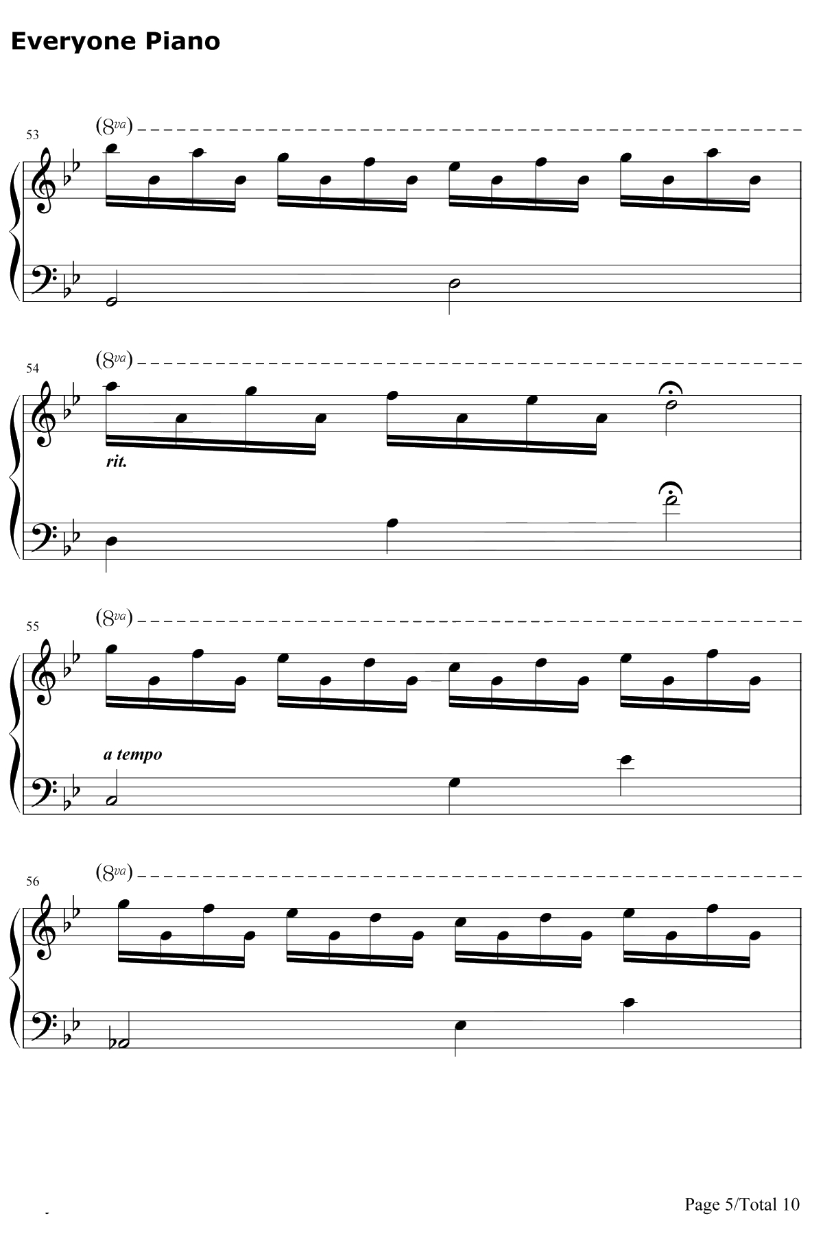 Leaves On The Seine钢琴谱-大卫蓝兹5