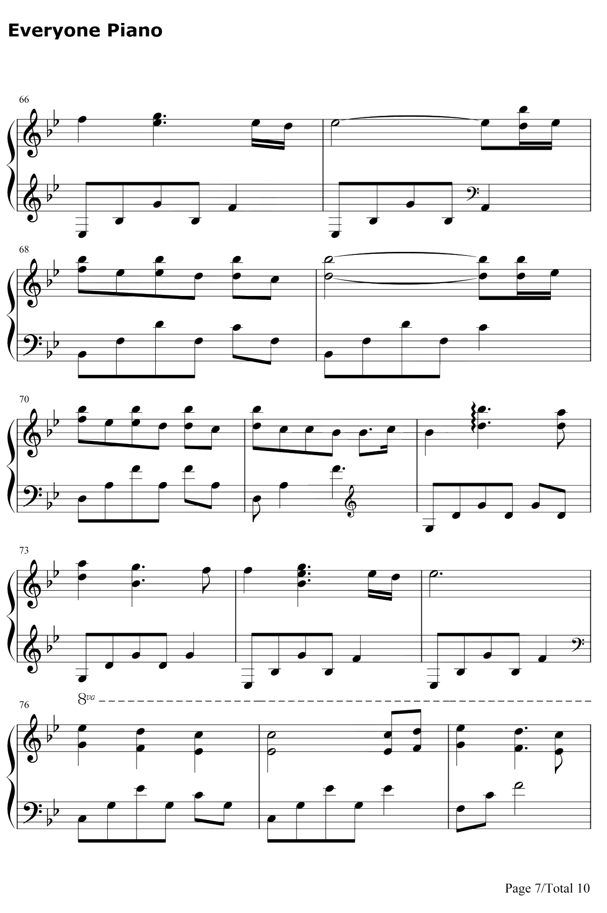 Leaves On The Seine钢琴谱-大卫蓝兹7