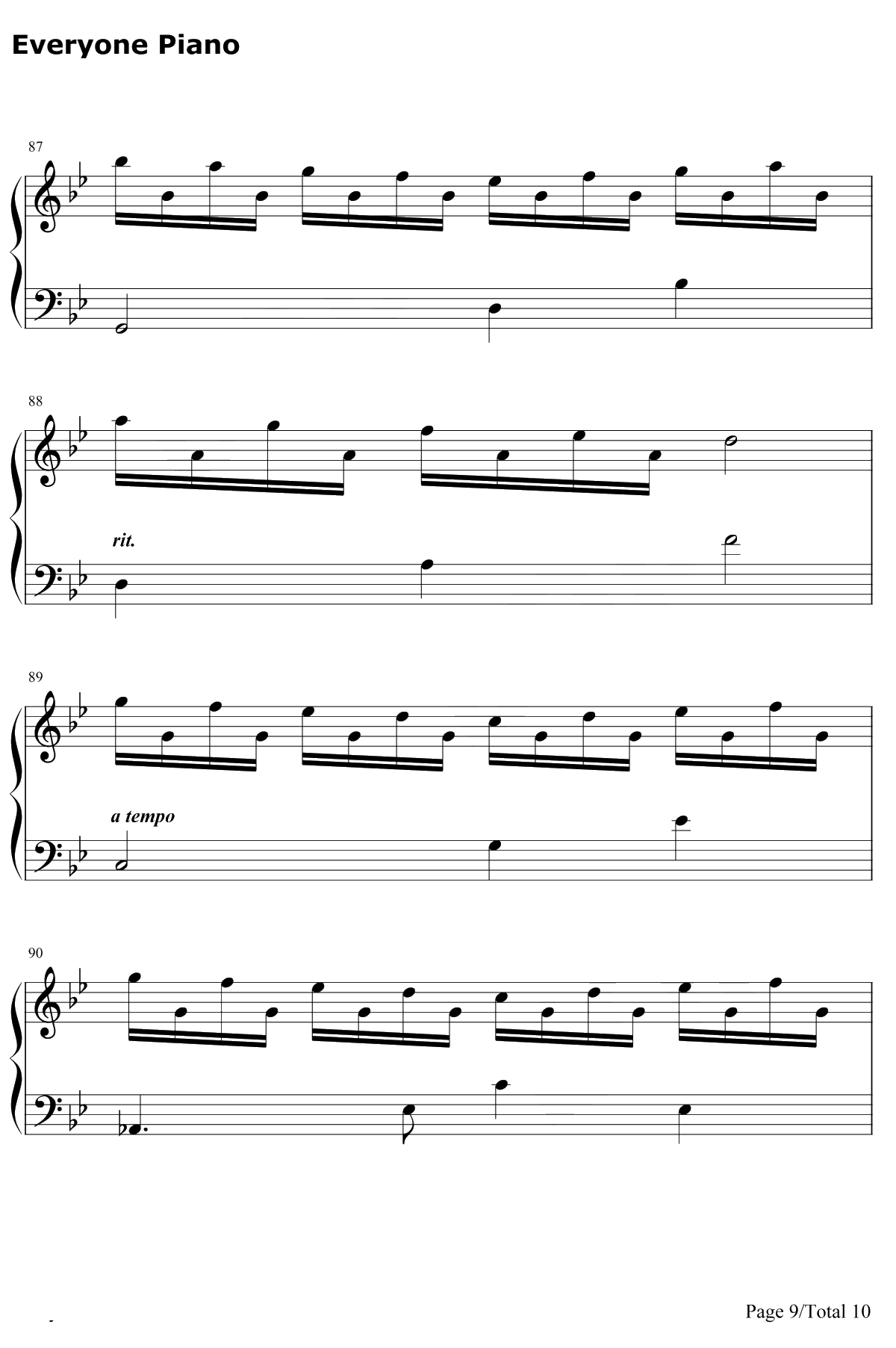 Leaves On The Seine钢琴谱-大卫蓝兹9