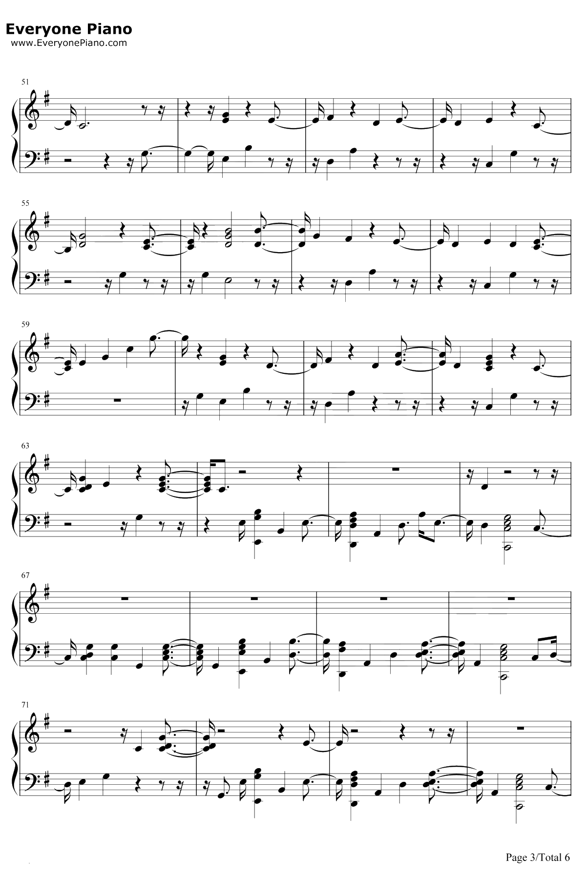 Found You钢琴谱-KaneBrown3