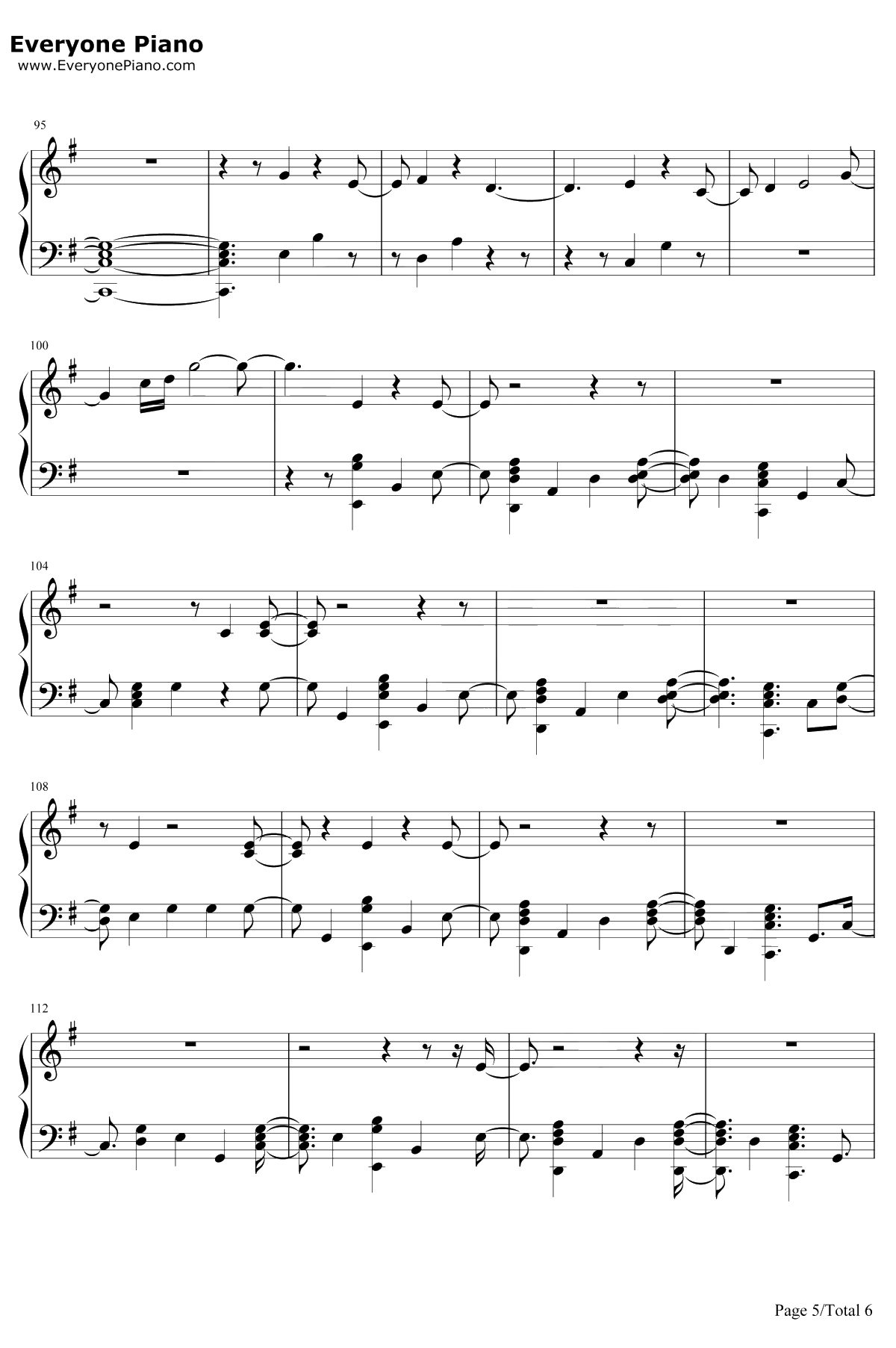 Found You钢琴谱-KaneBrown5