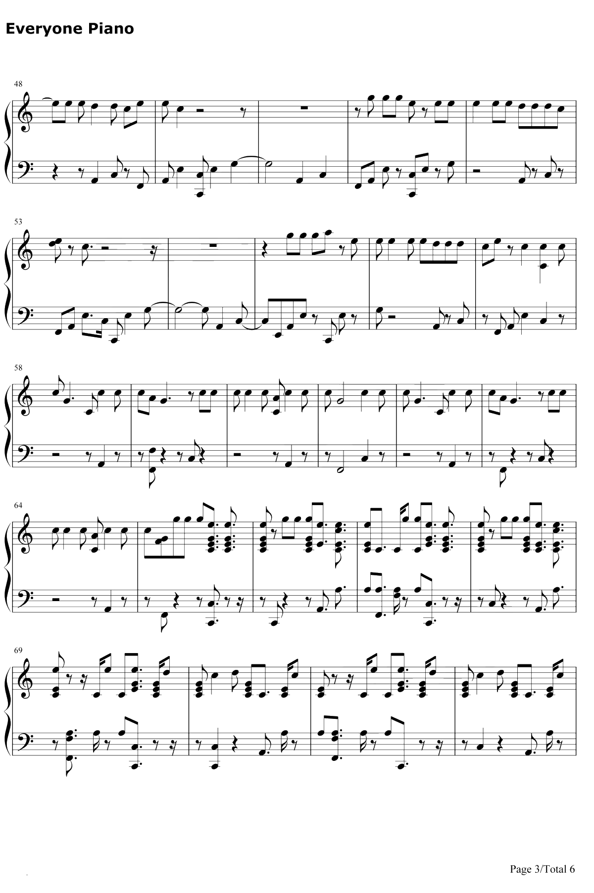 He Like That钢琴谱-FifthHarmony3