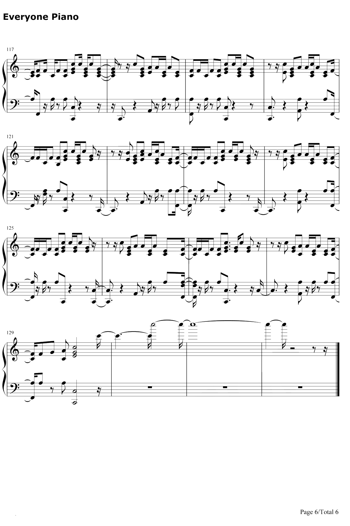 He Like That钢琴谱-FifthHarmony6