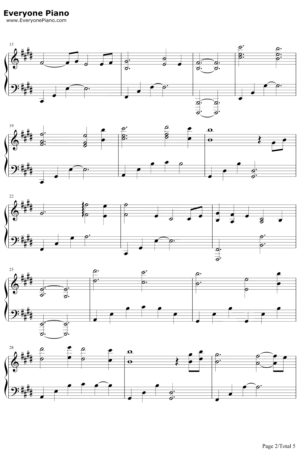 Sleeping Dove钢琴谱-DavidLanz2