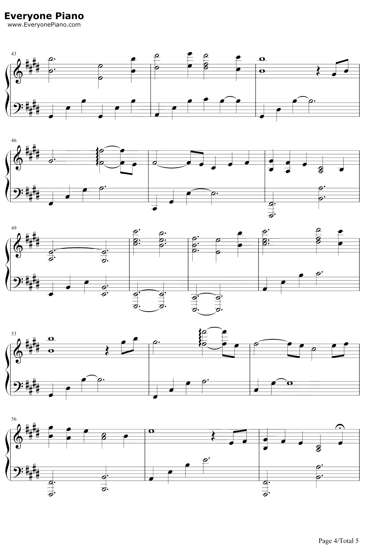 Sleeping Dove钢琴谱-DavidLanz4