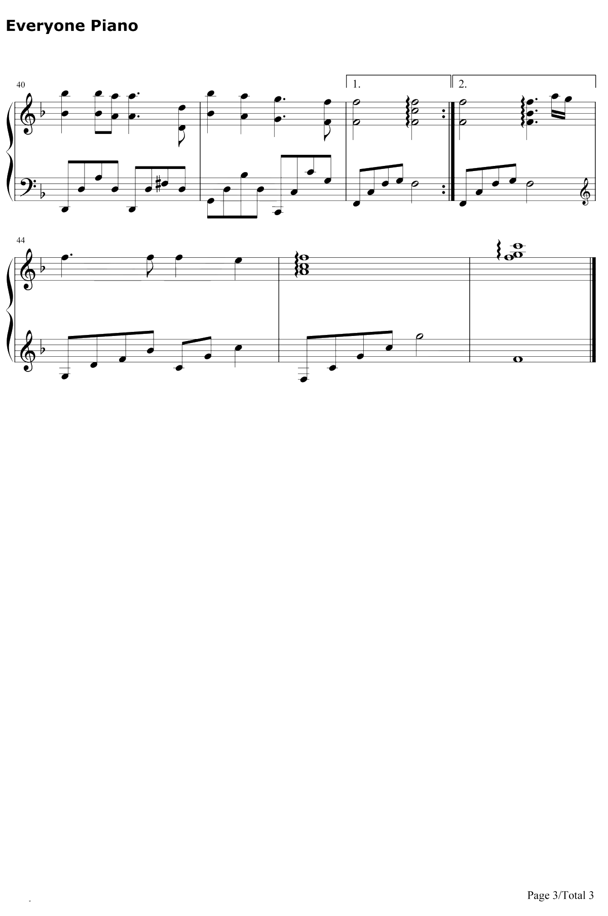 最美的遇见钢琴谱-徐佳莹-凉生我们可不可以不忧伤主题曲3