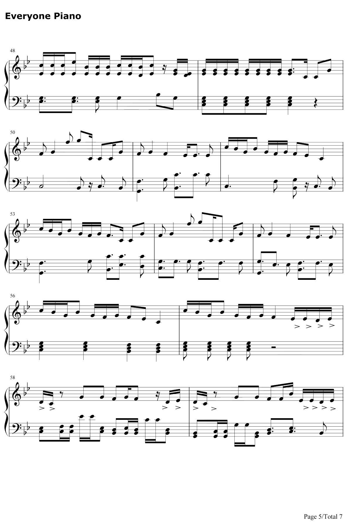 Blood Sweat &Tears钢琴谱-防弹少年团5