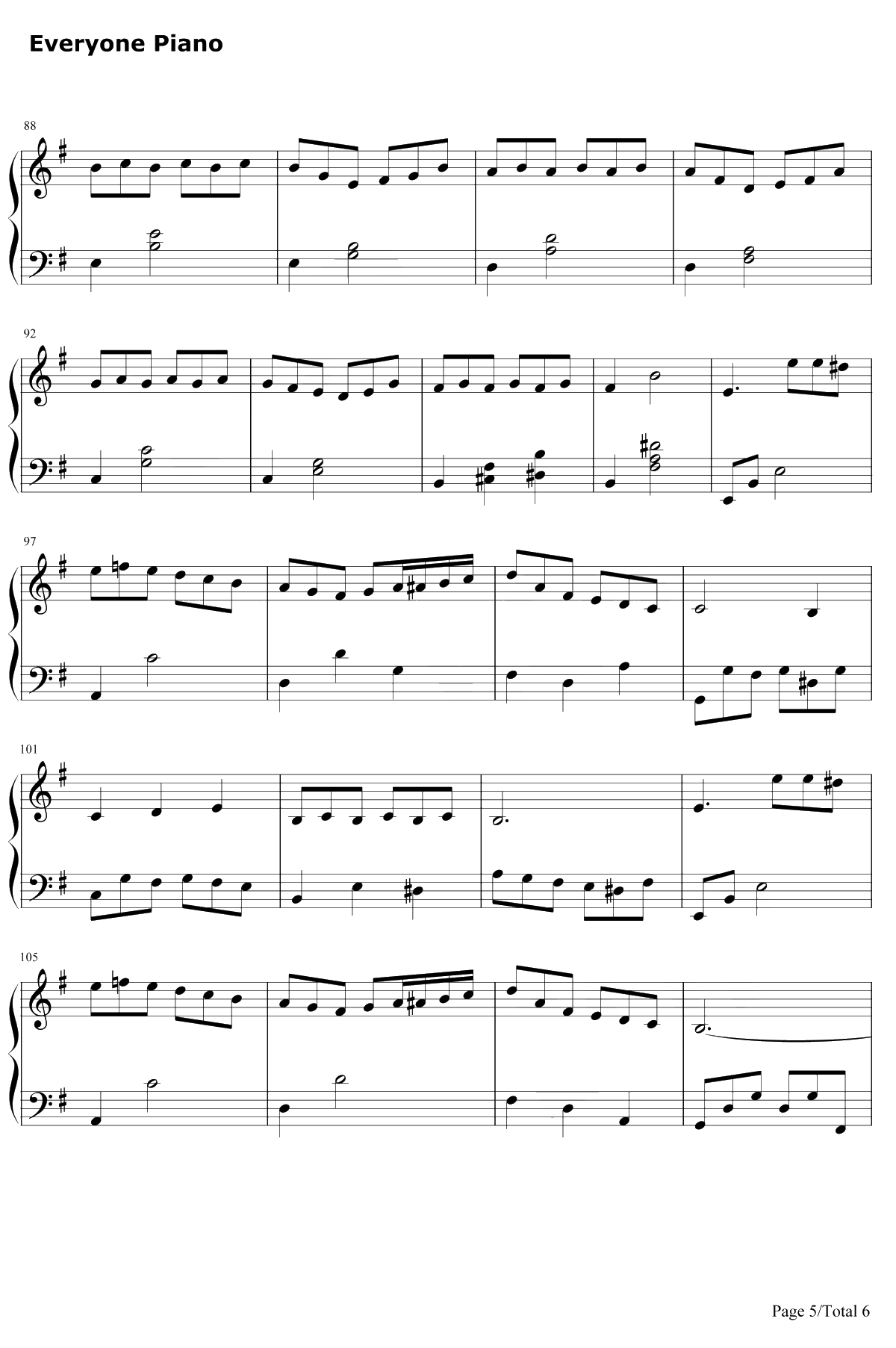 巴哈钢琴谱-林仁建-卡布其诺5