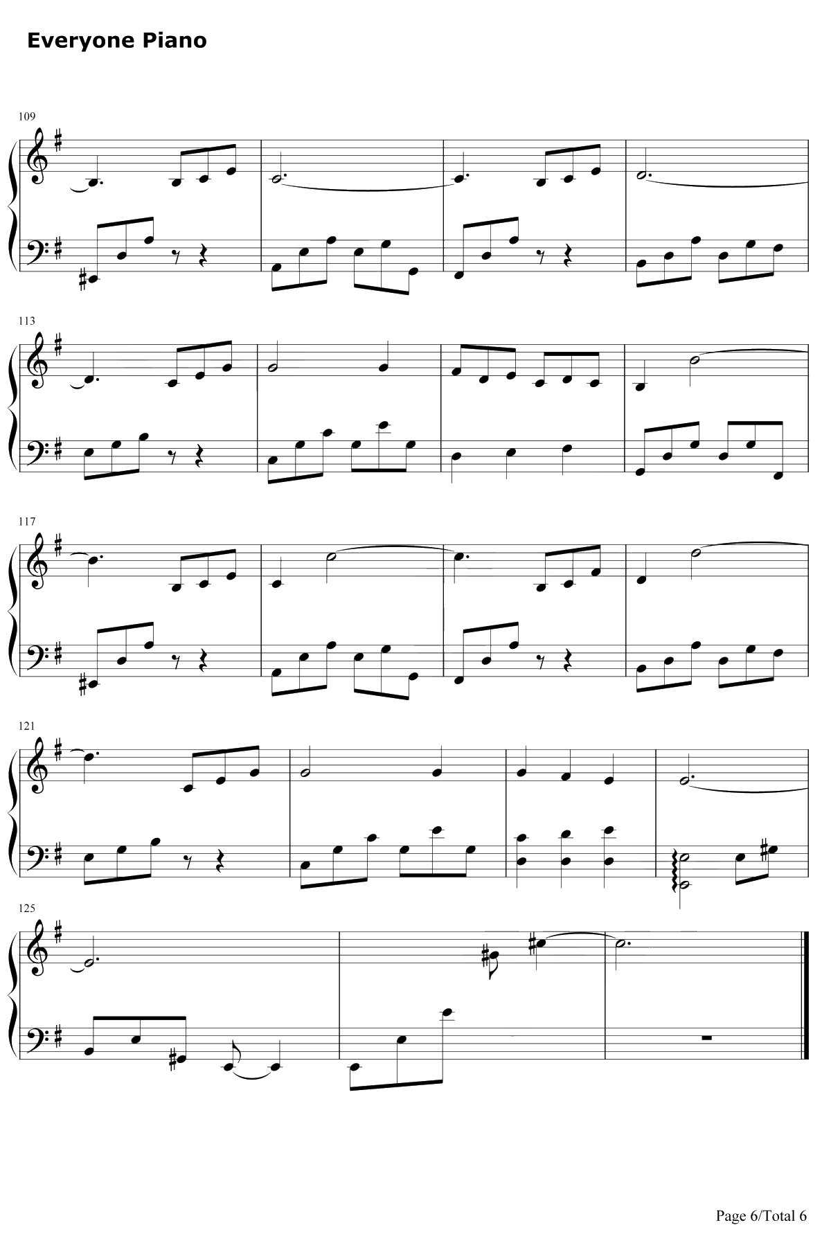 巴哈钢琴谱-林仁建-卡布其诺6