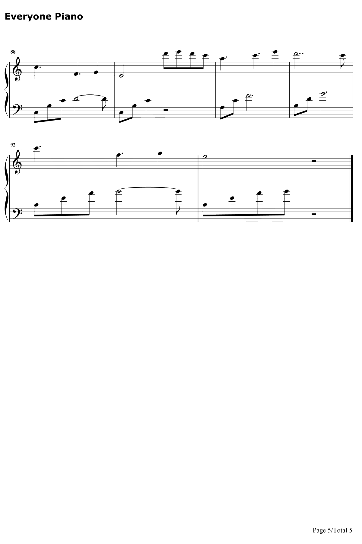 What Are Words钢琴谱-ChrisMedina-原版5