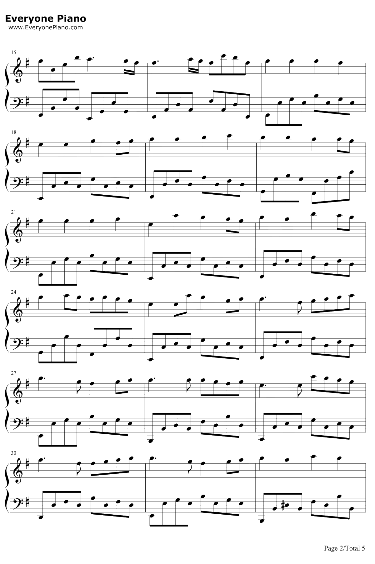 Next To You钢琴谱-KenArai-完整版2