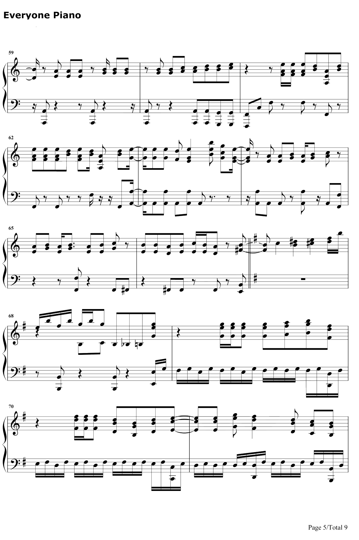 Original Resonance钢琴谱-铃村健一宫野真守-歌之王子殿下真爱革命OST5