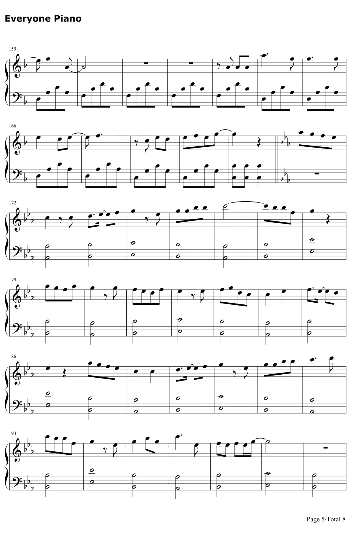 Bedtime Story钢琴谱-西野加奈-三次元女友主题曲5