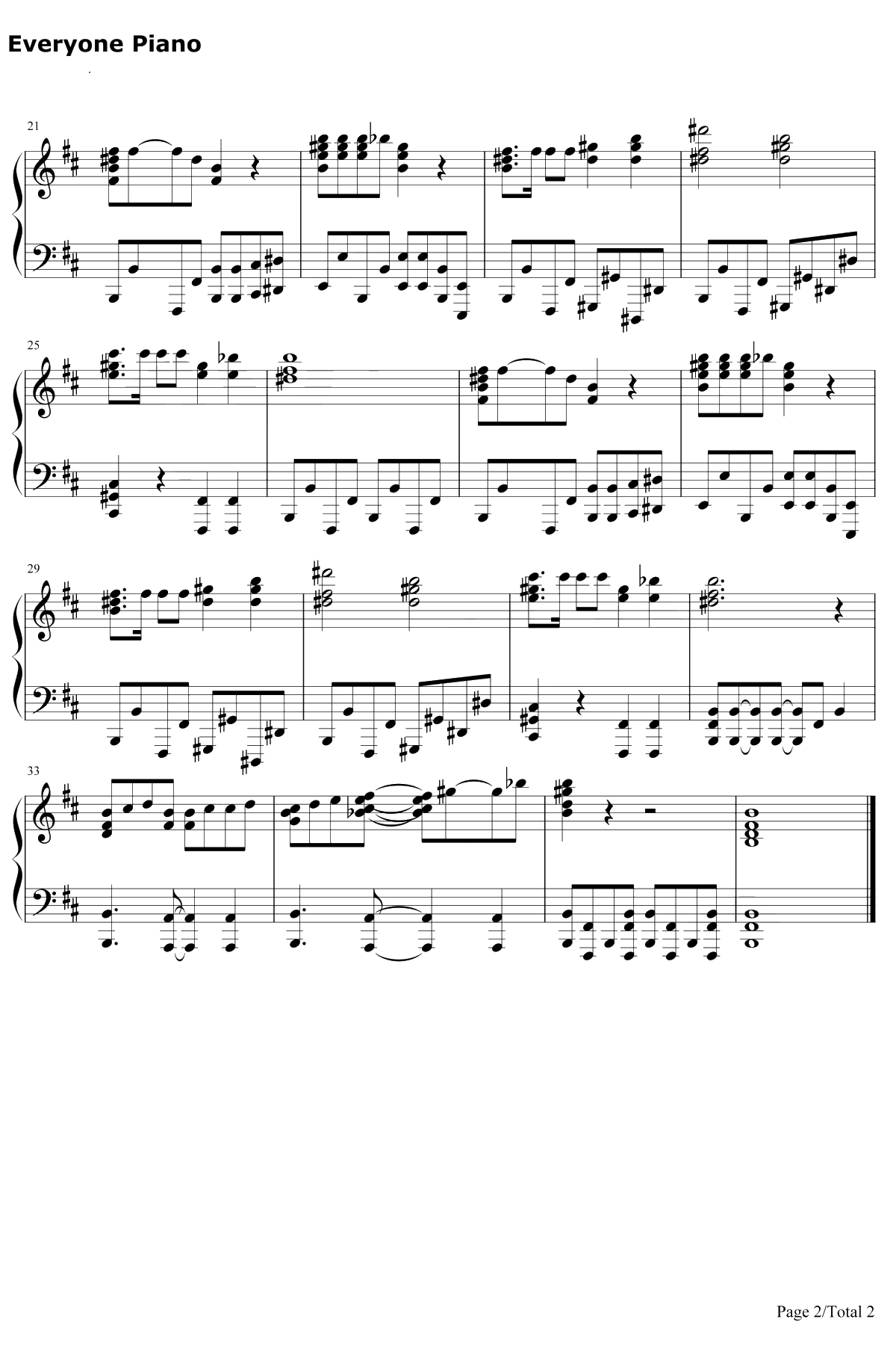 艾斯奥特曼钢琴谱-葵まさひこ-ウルトラマンエース2