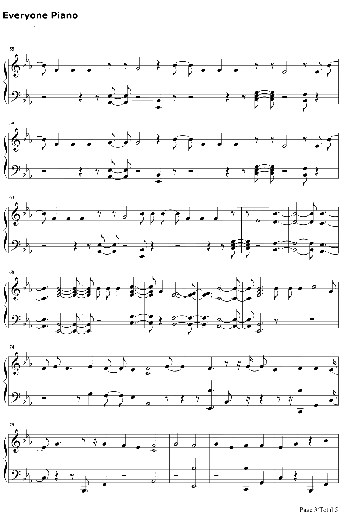 Marry Me钢琴谱-ThomasRhett3