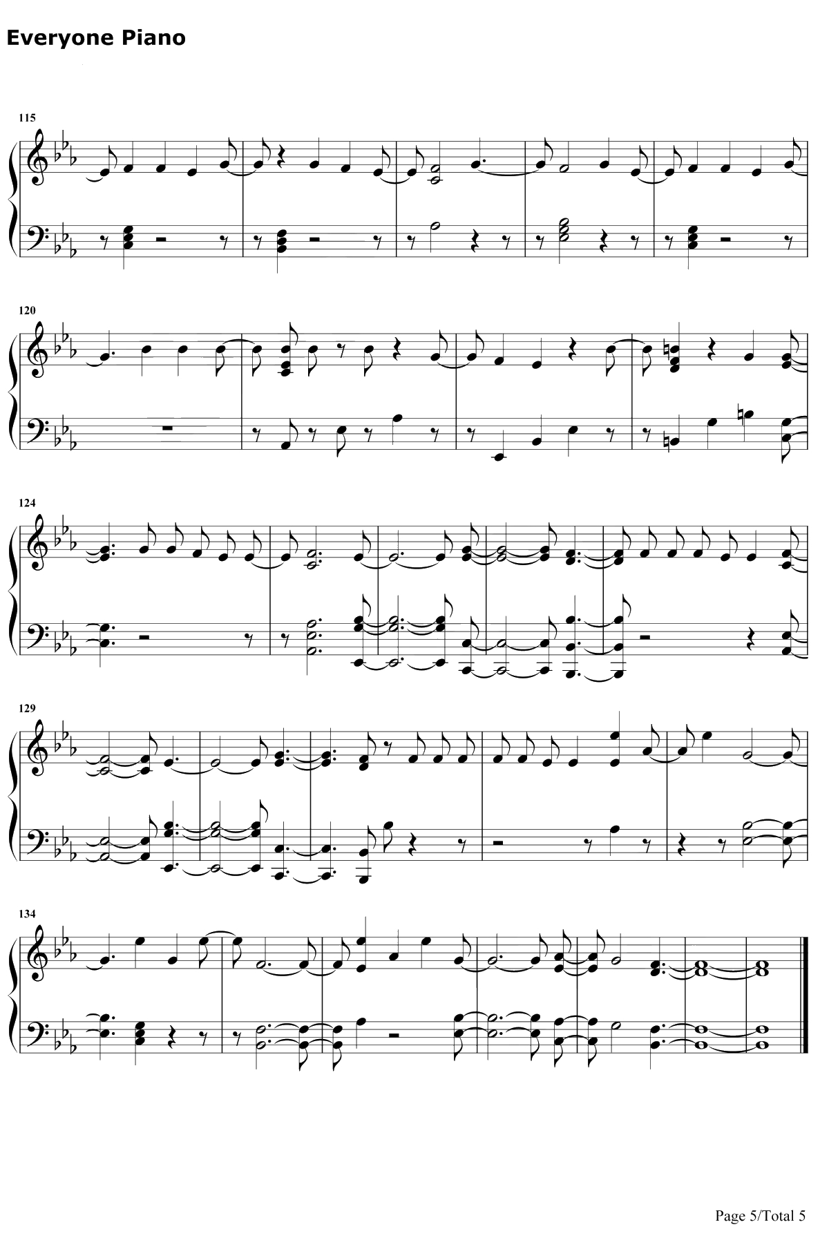 Marry Me钢琴谱-ThomasRhett5