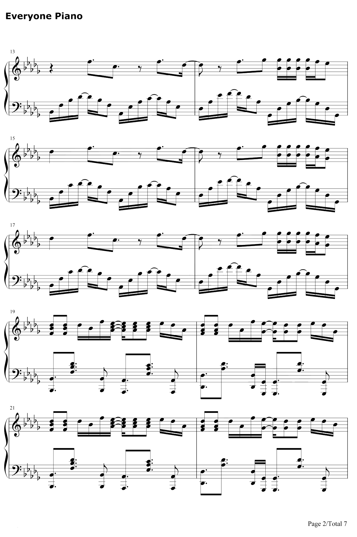 Good Life钢琴谱-G-EazyKehlani-速度与激情8插曲2