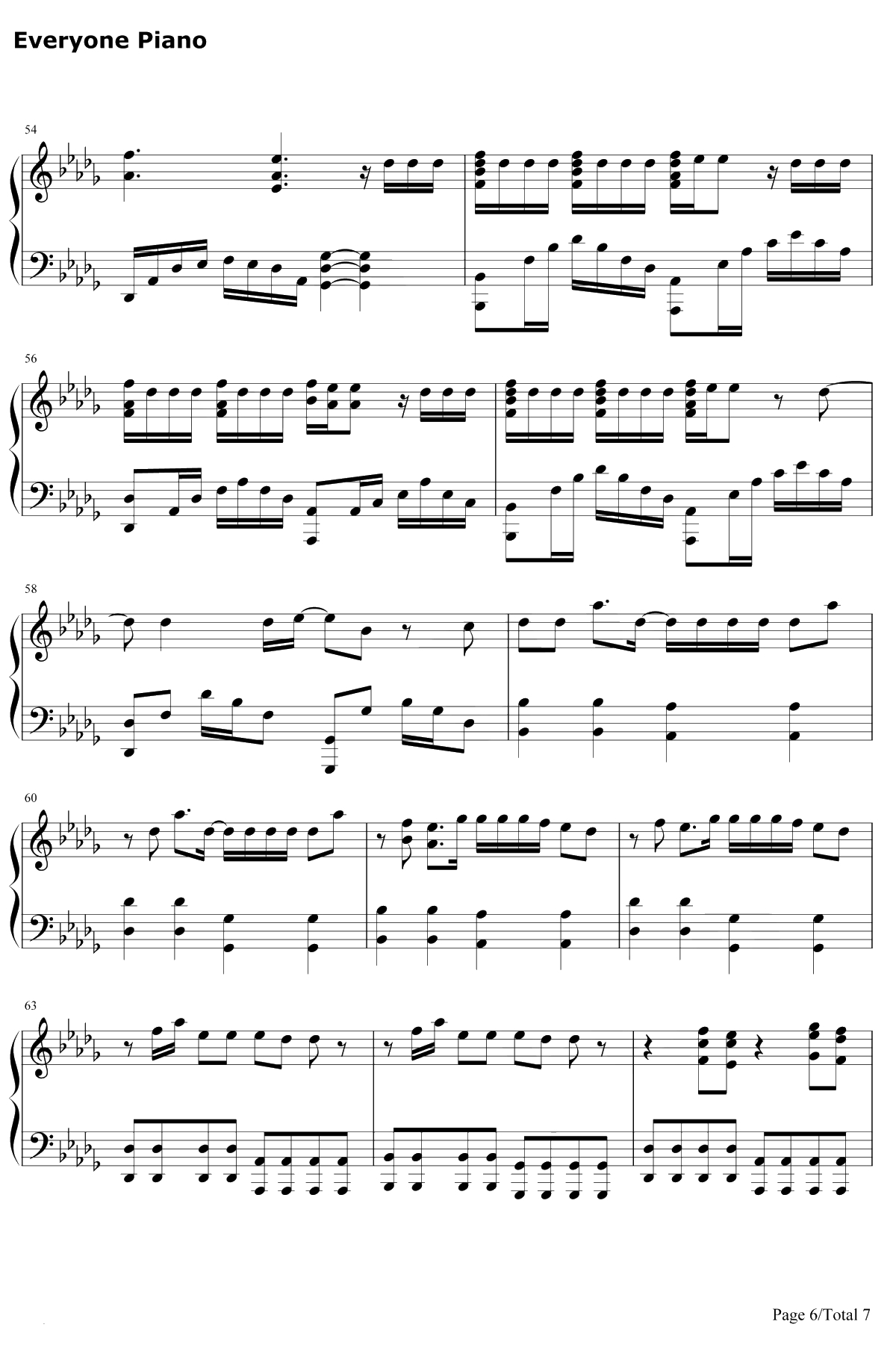 Good Life钢琴谱-G-EazyKehlani-速度与激情8插曲6