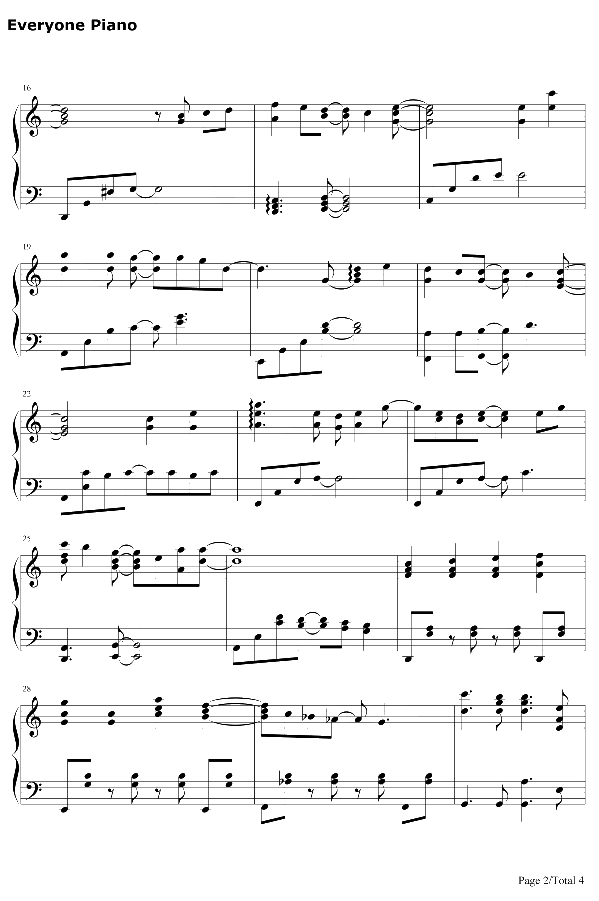 Traveler' stale钢琴谱-riya-ISLANDOP2