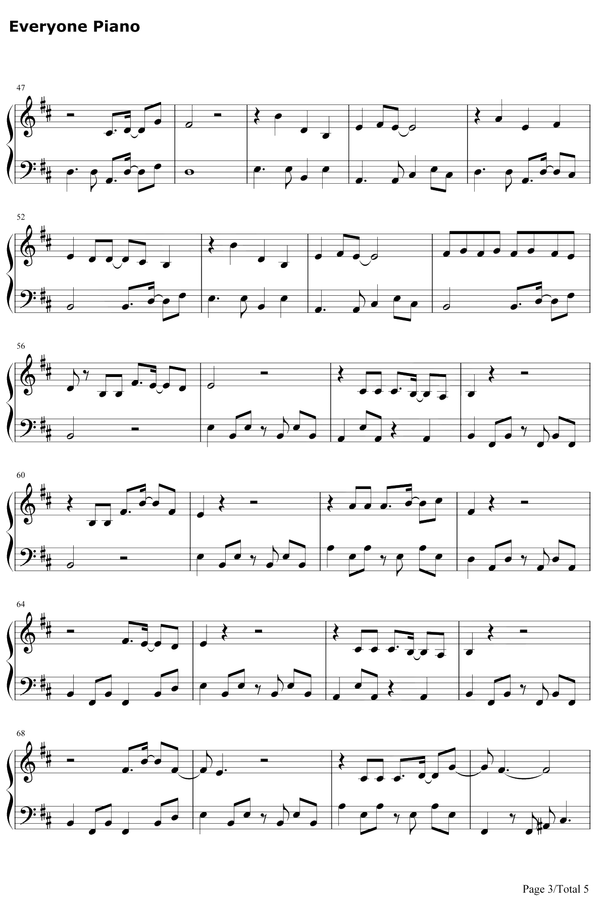 如果寂寞了钢琴谱-郑晓填-离开你心会很痛心会很痛一痛再痛-抖音爆火3