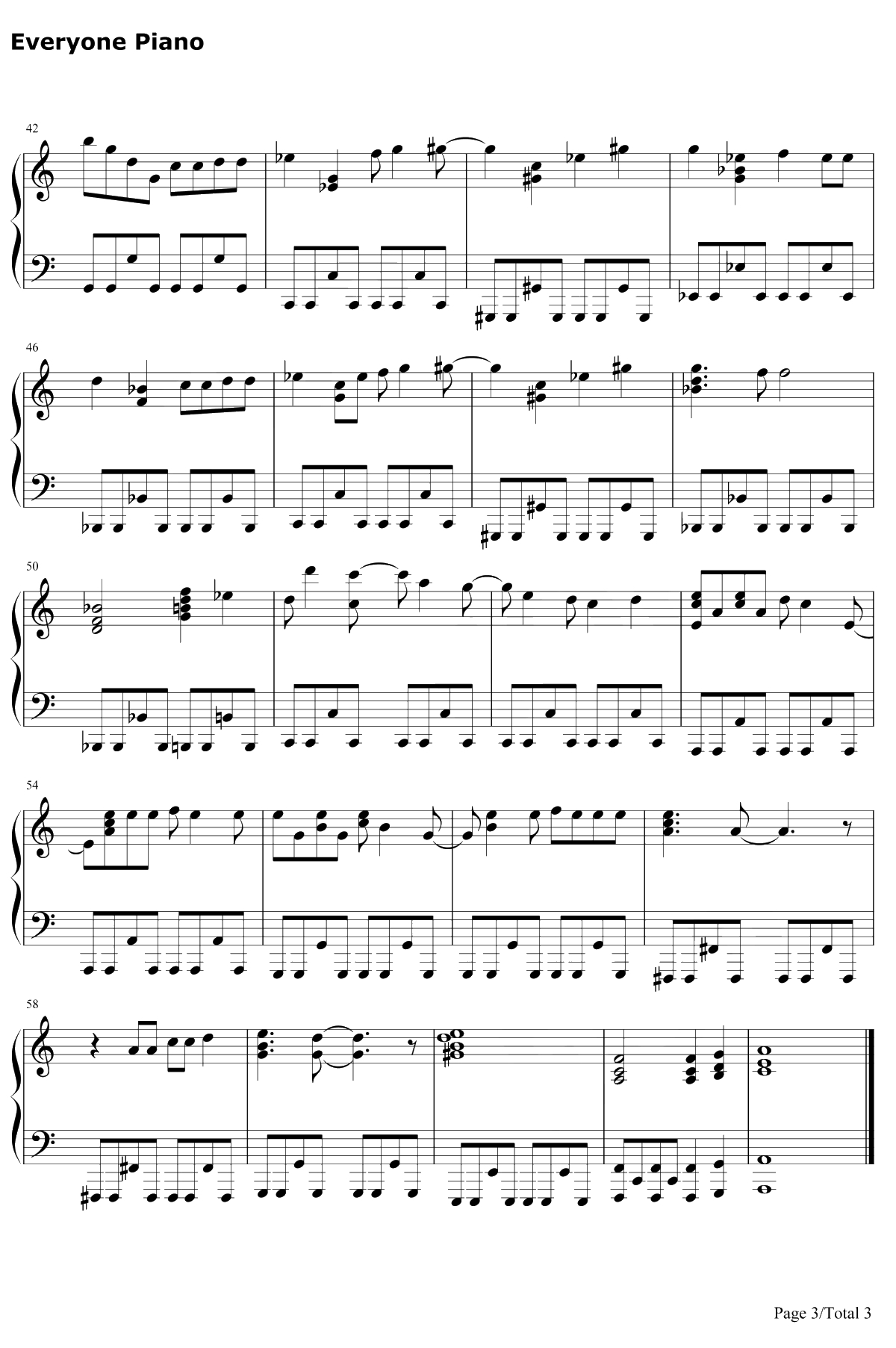 戴拿奥特曼钢琴谱-前田达也-ウルトラマンダイナ3