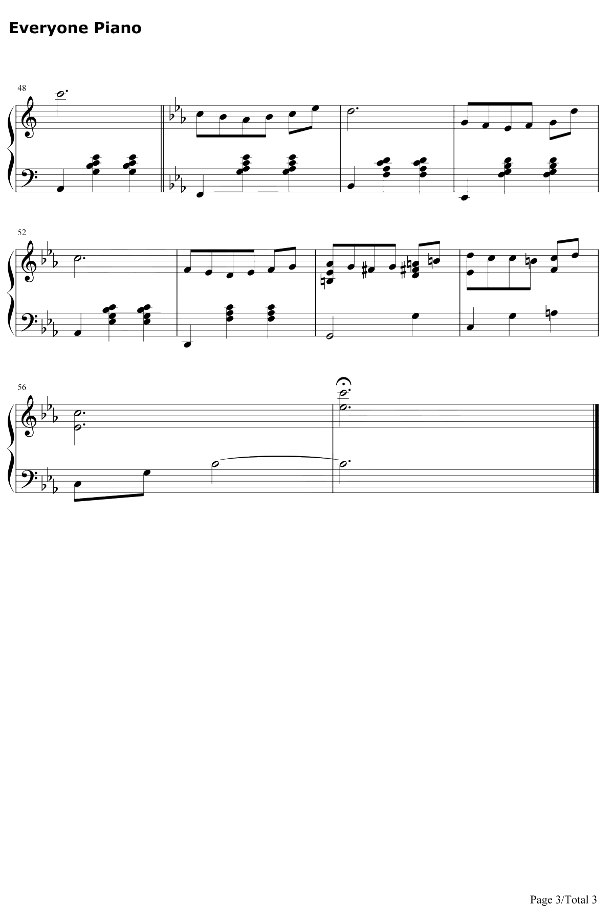 13 Jours En France钢琴谱-FrancisLai-法兰西十三天3