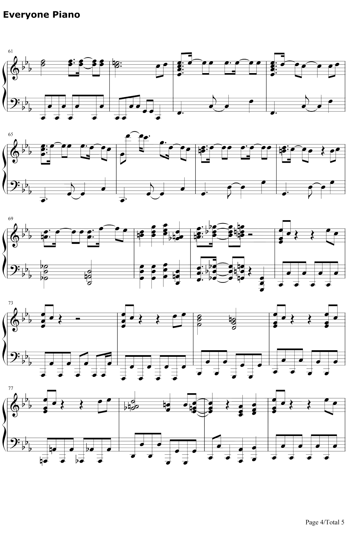 迪迦奥特曼钢琴谱-矢野立美-ウルトラマンティガ4