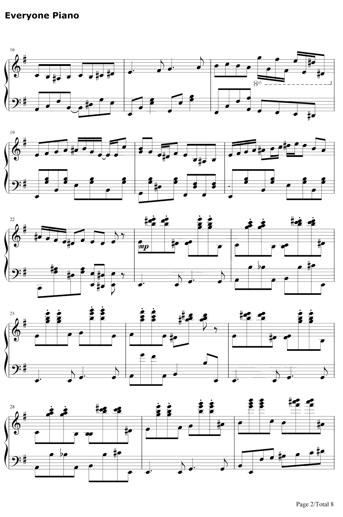 Happy Halloween钢琴谱-镜音リン2